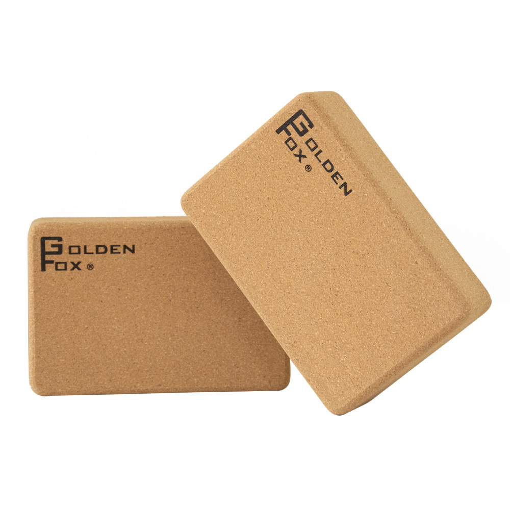 【Golden Fox】Cork Yoga天然軟木瑜珈磚GF-005