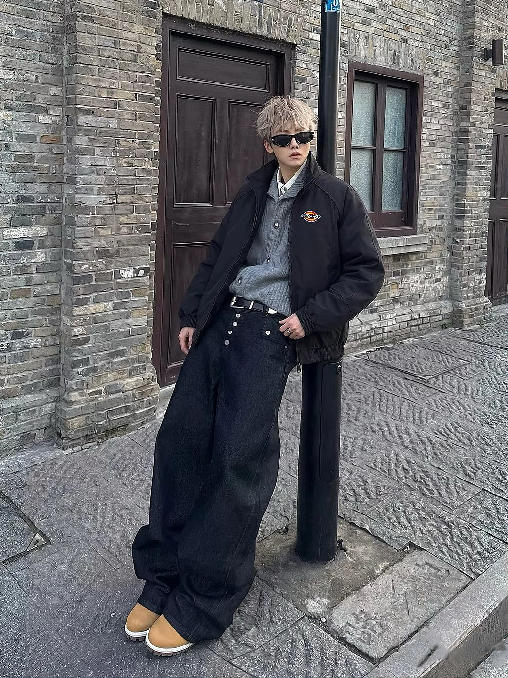 【9/18 - 9/20 週末優惠】Dickies 復古 老錢風格 經典Logo 飛行員 夾克 風衣外套 多色可選