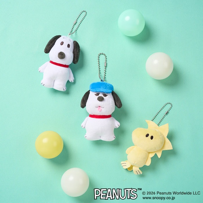 【 10/6收單 】日本代購 PEANUTS Snoopy 史努比 扁平玩偶吊飾