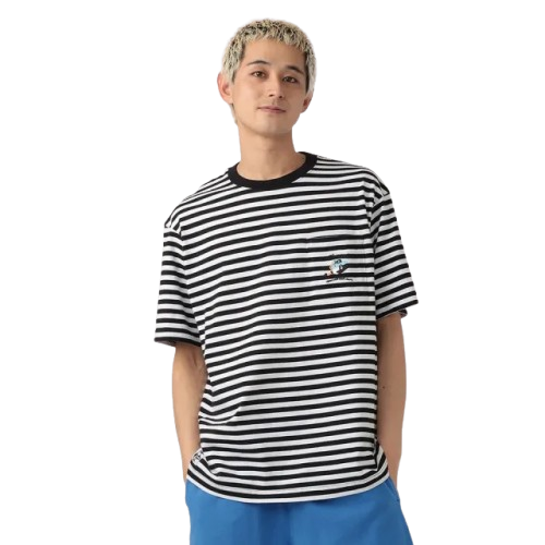 【官網限定】CHUMS Made for Fun! Pocket T-Shirt 男 短袖上衣 白/黑 CH012746W049 IX