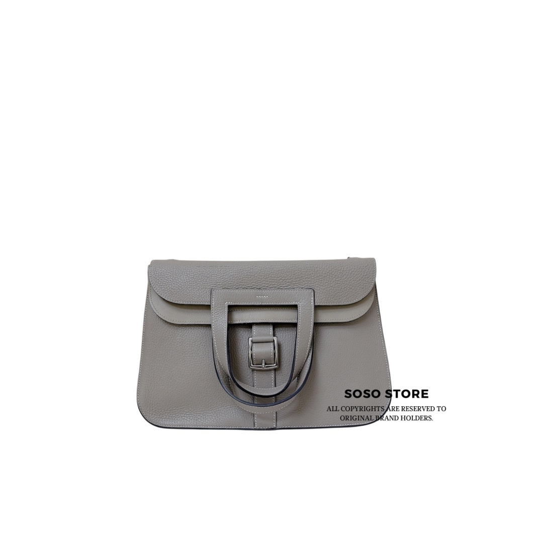Hermès Halzan - Etoupe / SHW