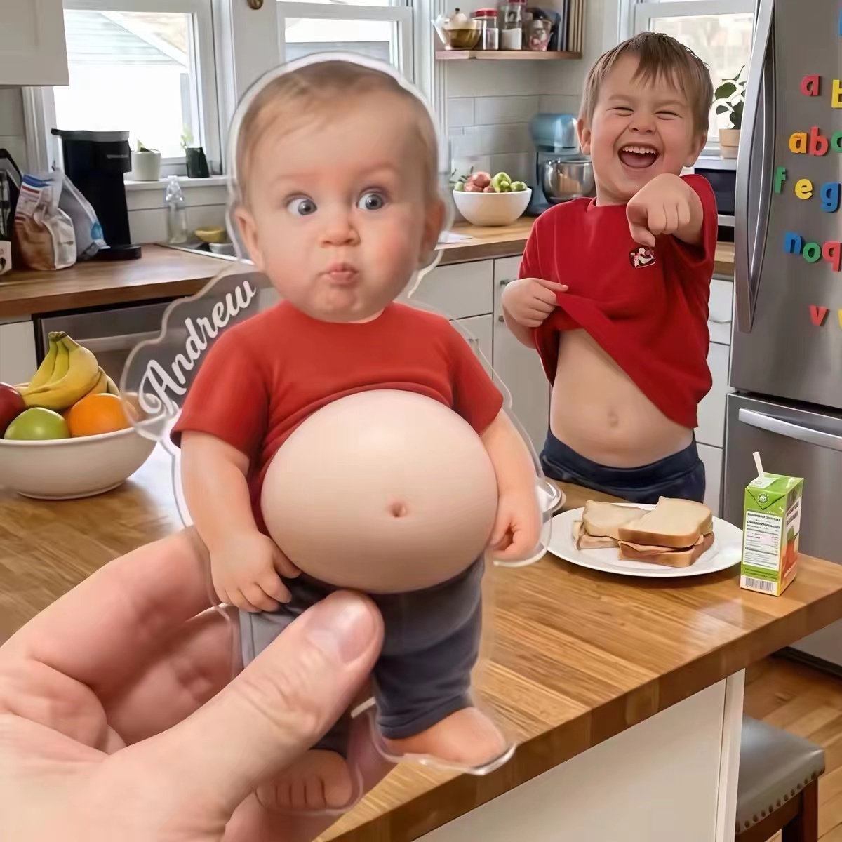 Custom Big-Head Squishy