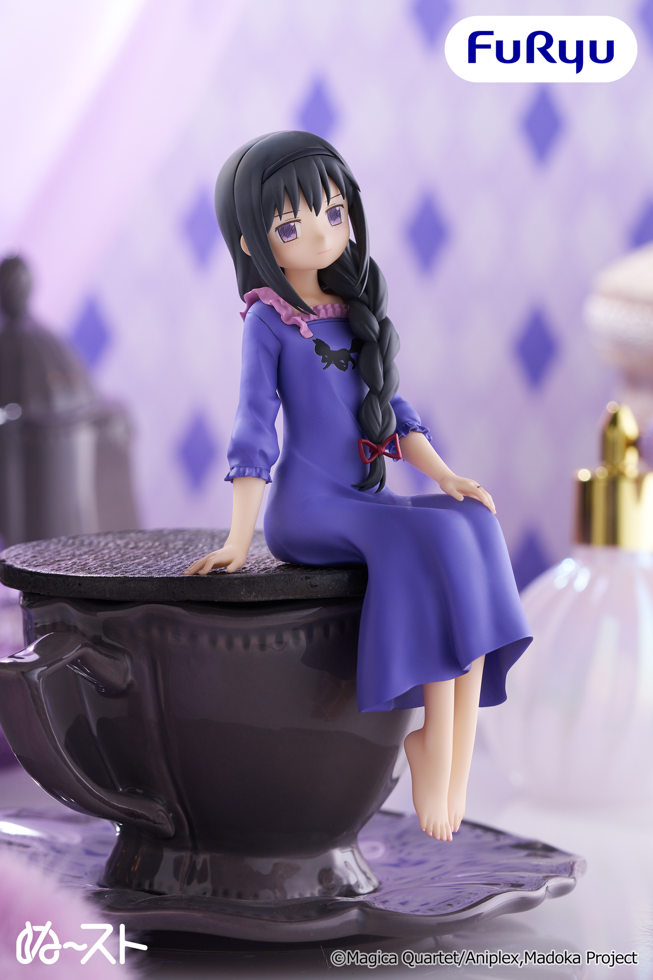 FuRyu 代理版 景品 魔法少女小圓 泡麵蓋 曉美焰