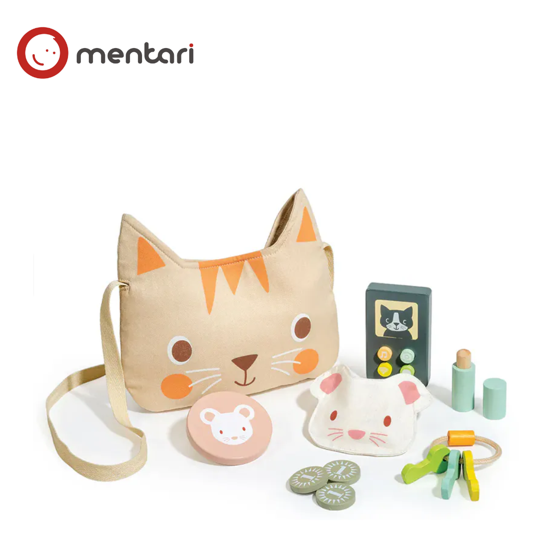 Mentari 萌萌貓咪肩背包