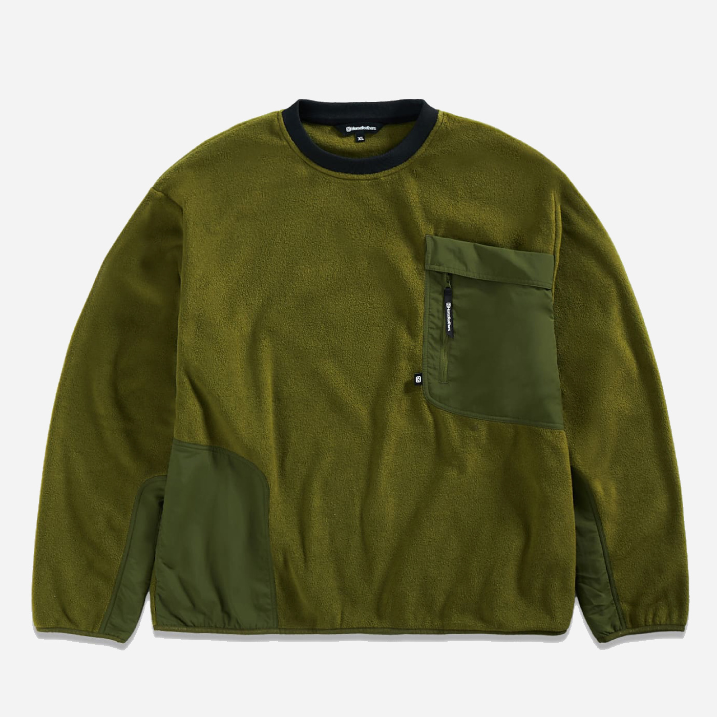 圓領刷毛保暖套頭衫｜大學T_中性款_TOASTY FLEECE PULLOVER【Horsefeathers】