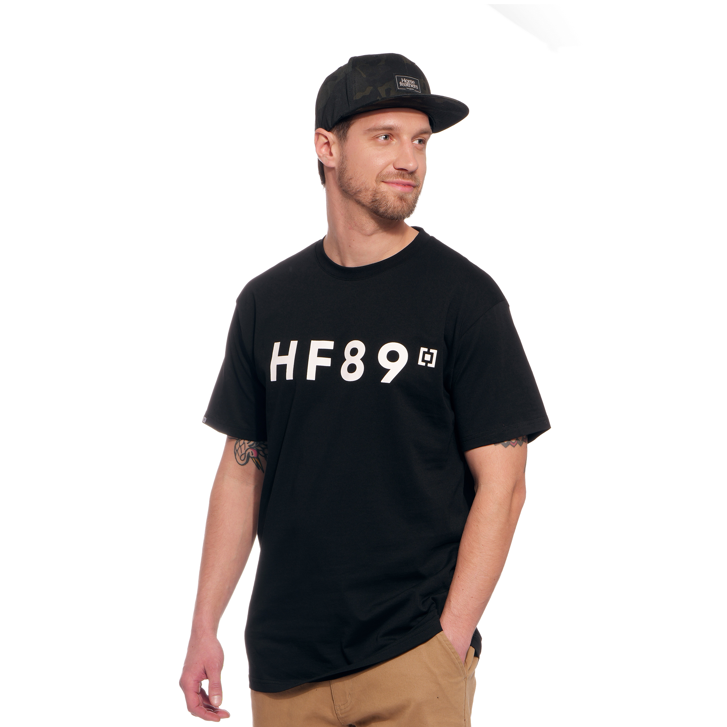 短袖T恤 ｜T-shirt_中性款_HF89 T-SHIRT【Horsefeathers】