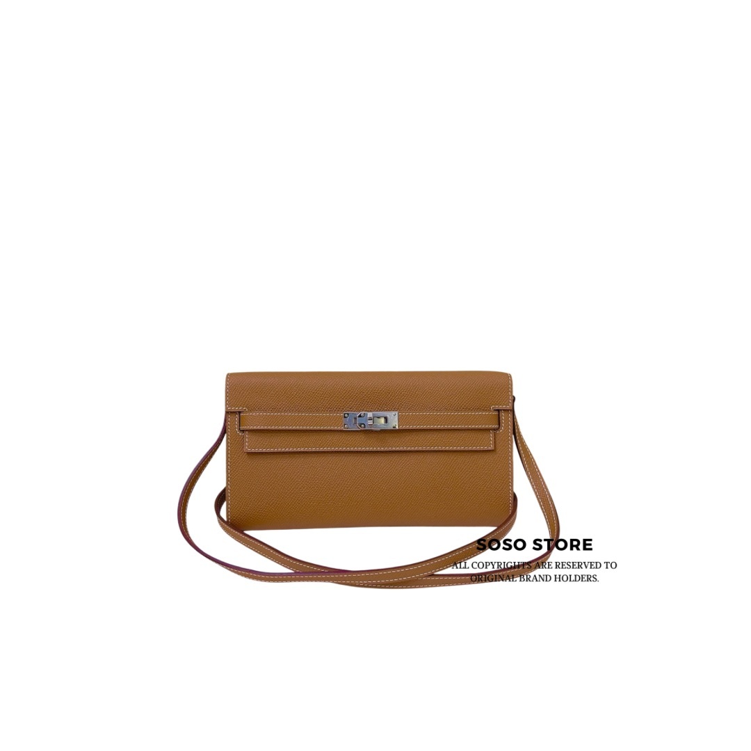 Hermès WOC Kelly Classique To Go - Gold / SHW