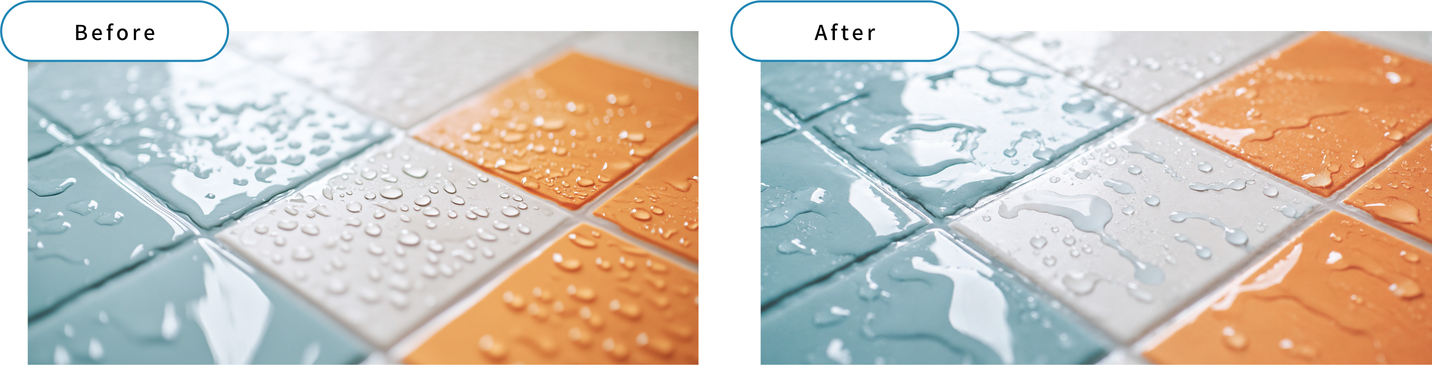 Before ＆ After 對比圖