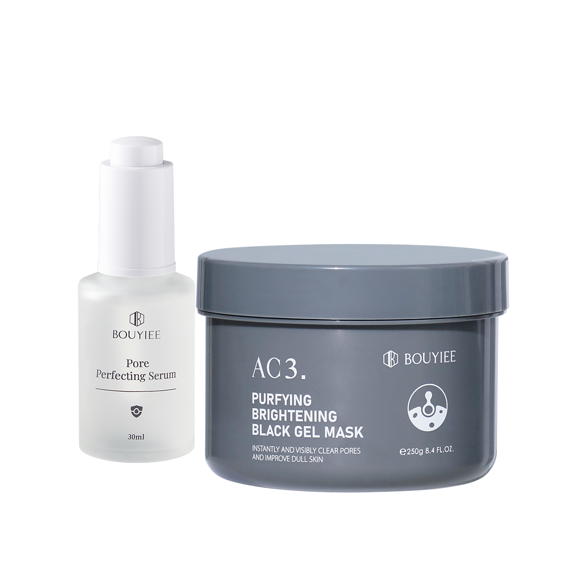 AC3淨膚煥白黑凍膜與淨荳控油調理精華