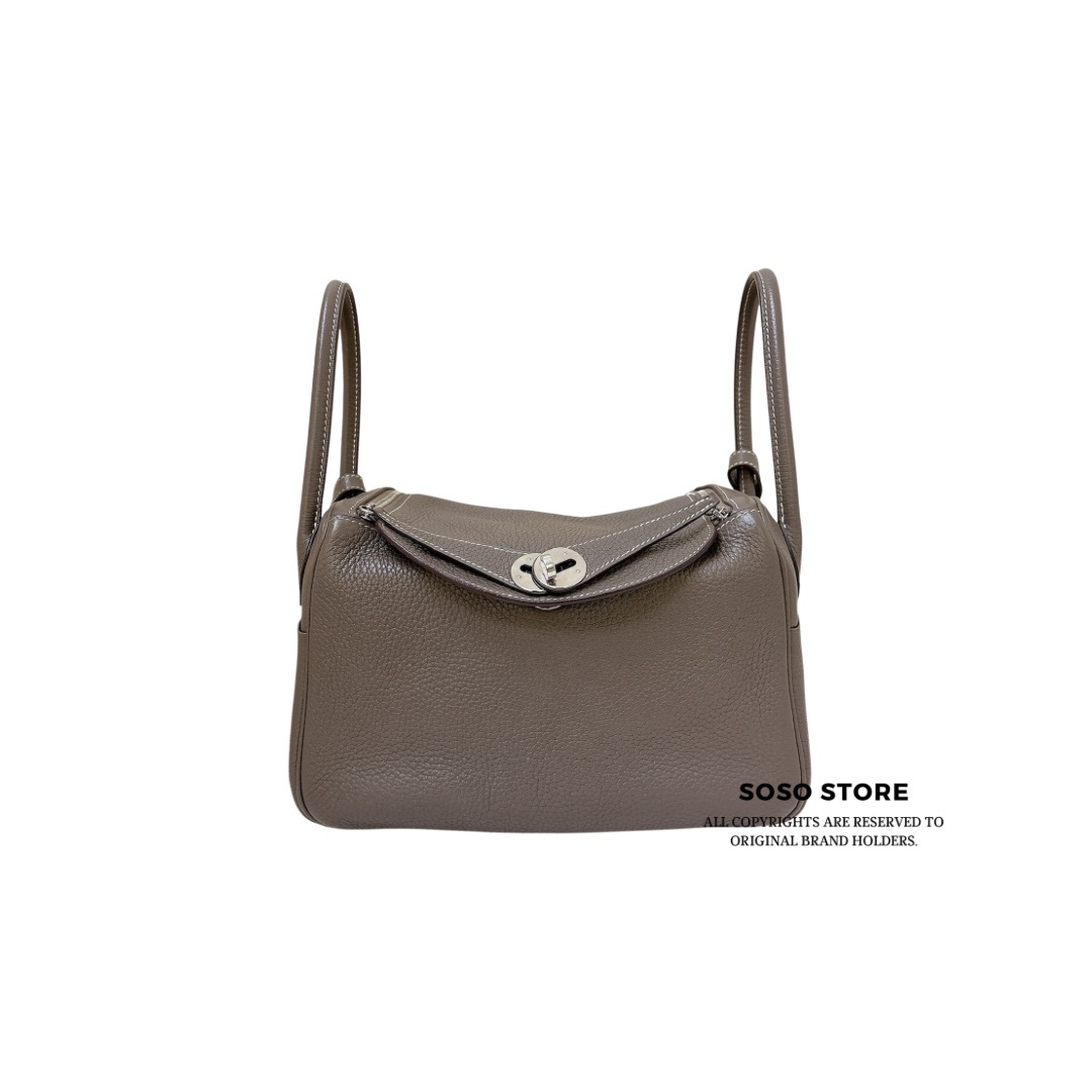 Hermes Lindy 26 - Étoupe / SHW