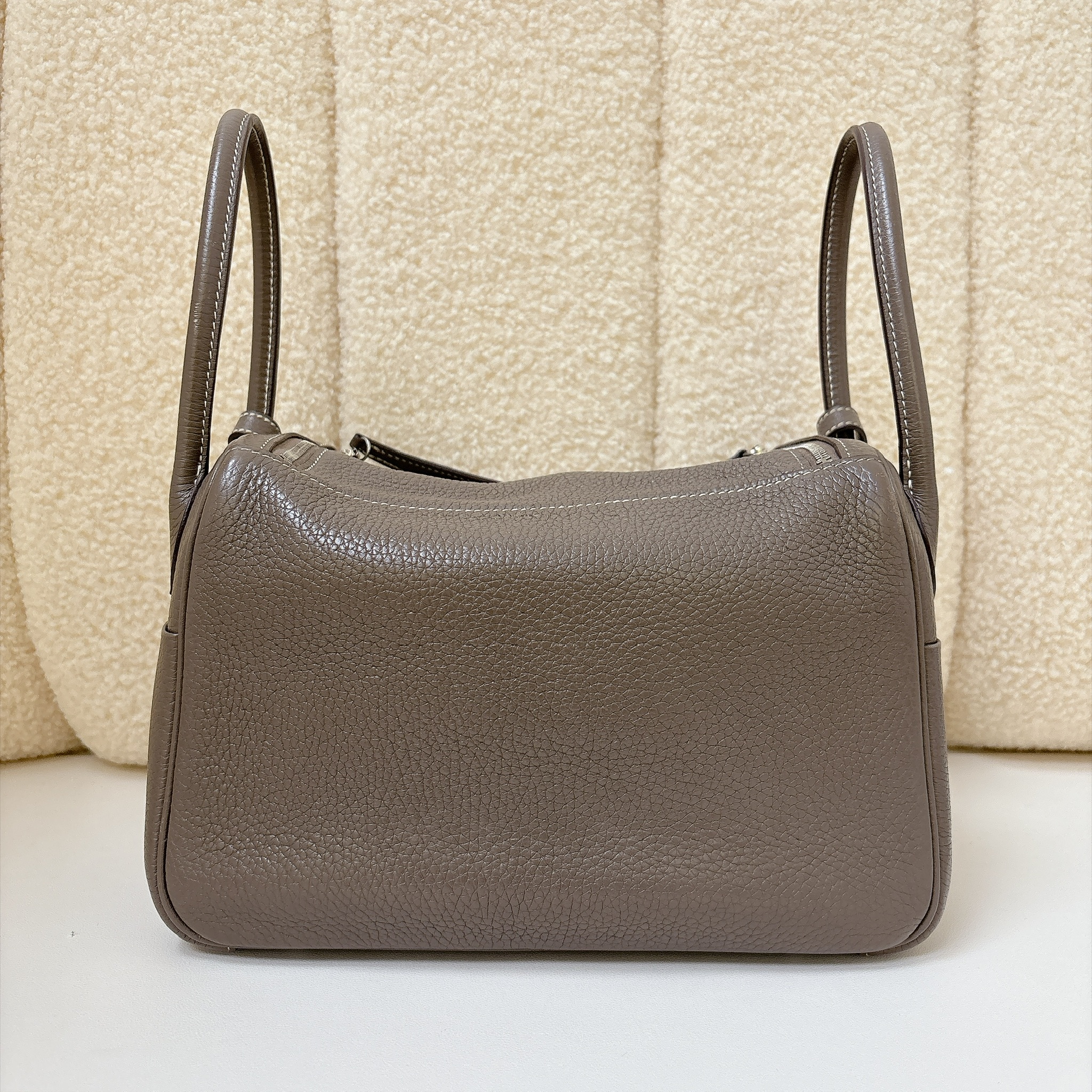 Hermes Lindy 26 - Étoupe / SHW