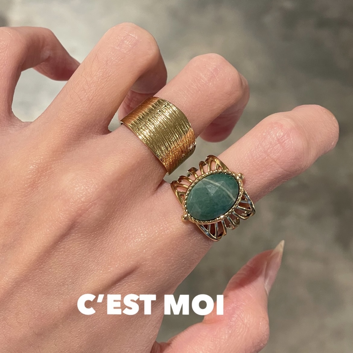 BOHM PARIS-Rose戒指