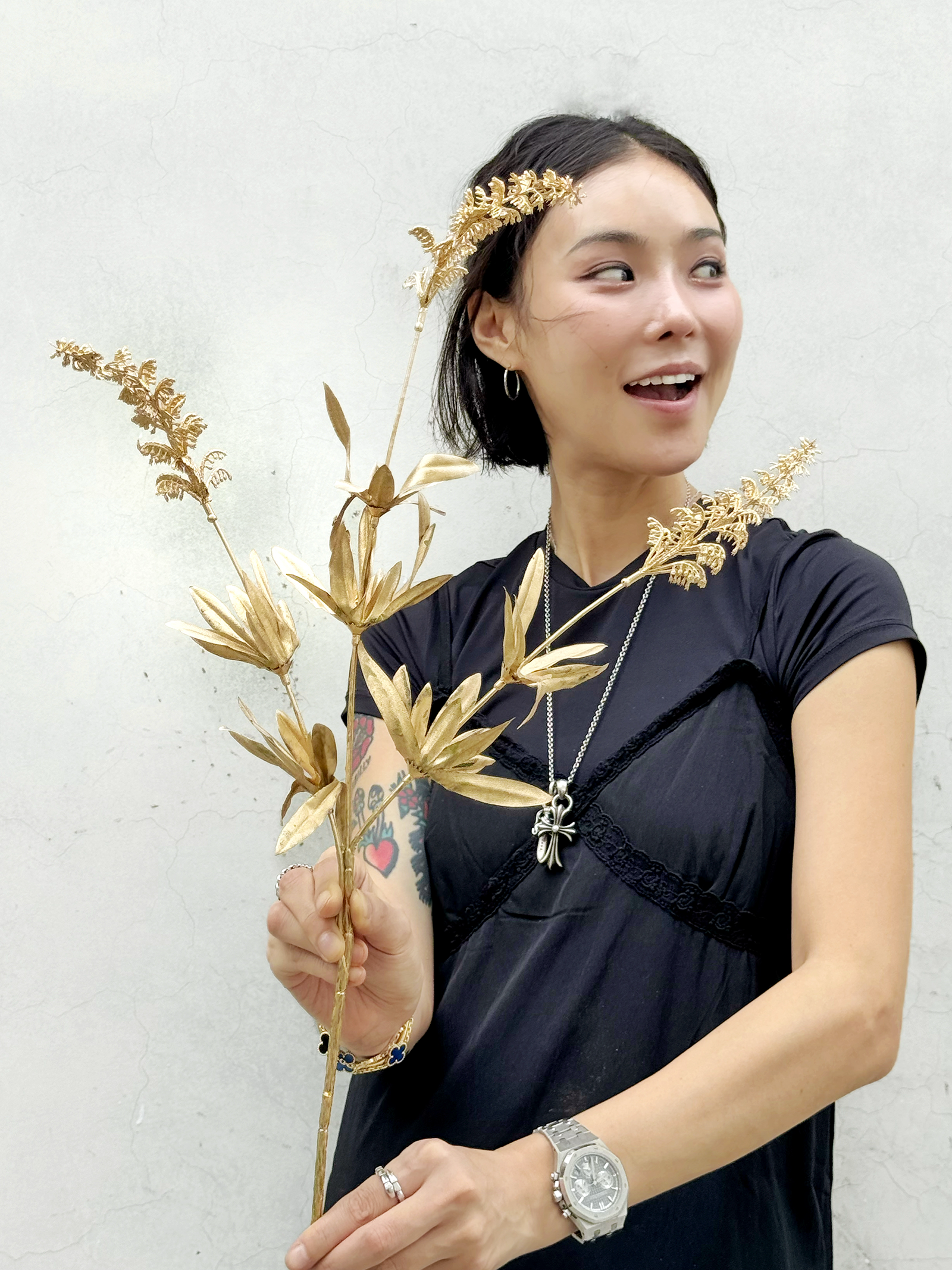 擬真珊瑚花