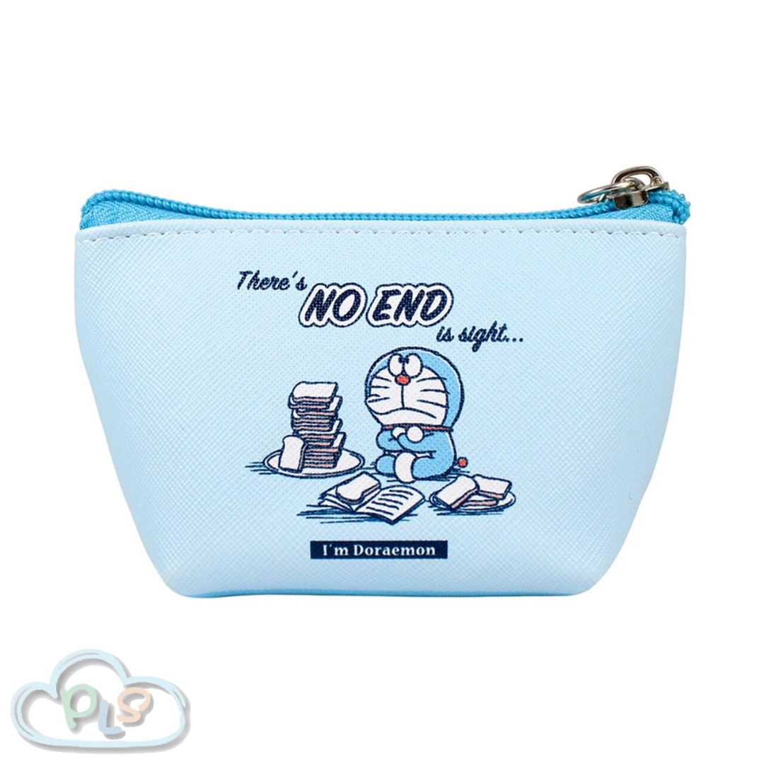Triangular Mini Storage Bag (Large Face Pattern) Doraemon #23136-1
