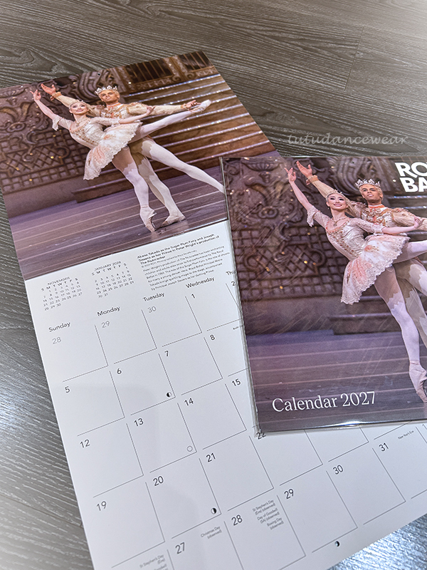 英國 Royal Ballet 2027芭蕾掛曆