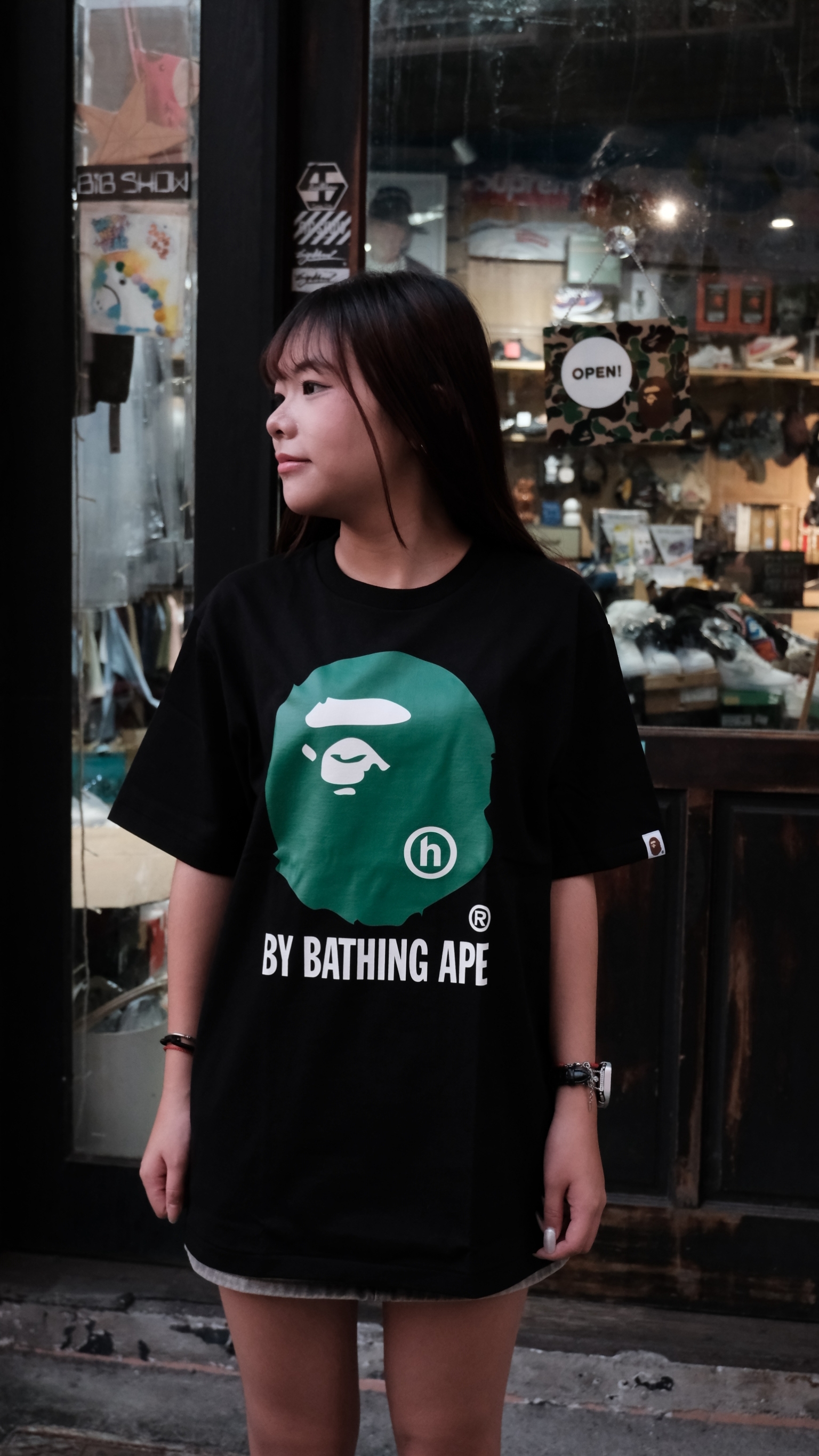 BAPE × Hidden NY 聯名款 26SS 猿人頭 短Tee 1M23110901 0ZXTEM901101Q