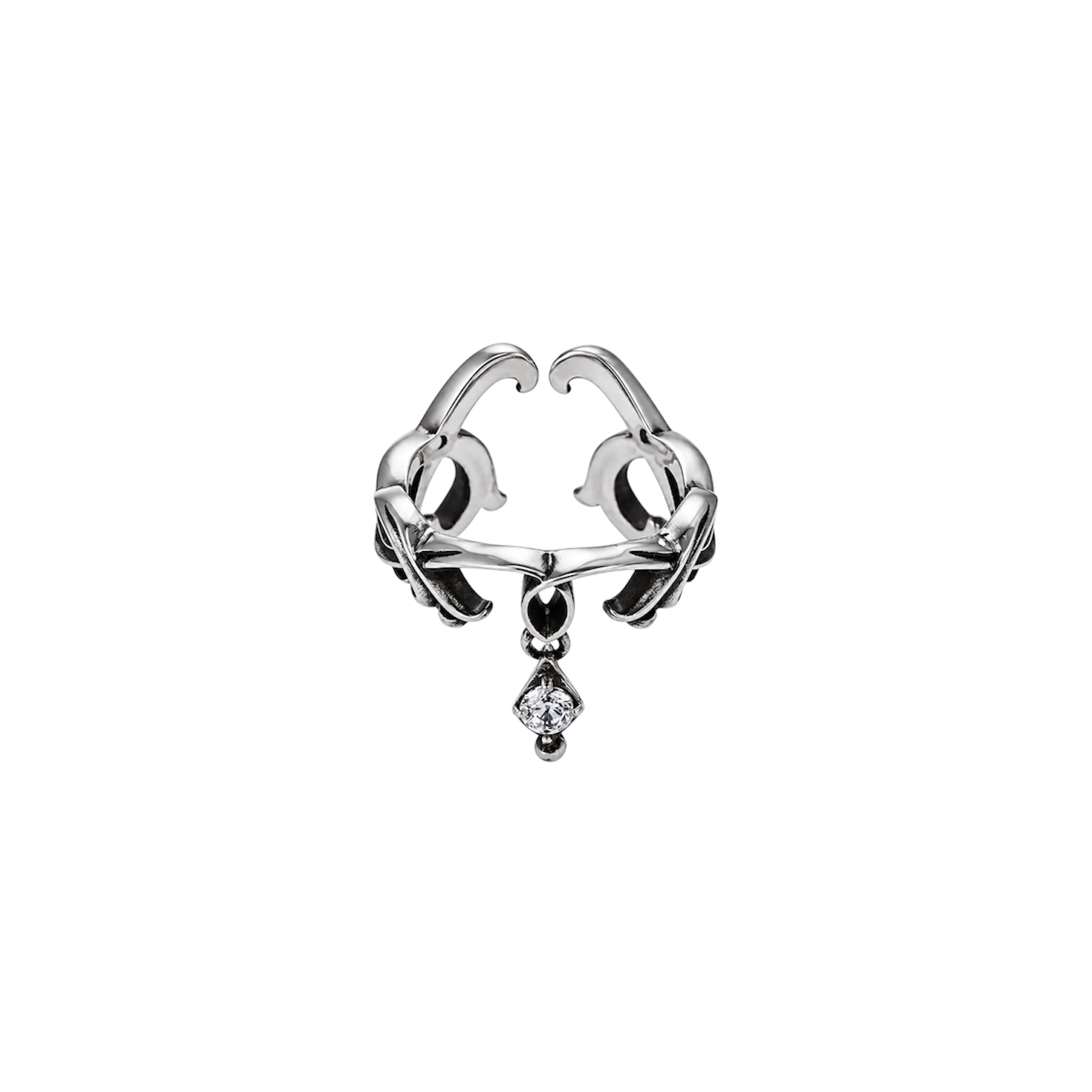 Deal Design - Drop Ornament 水滴925純銀戒指