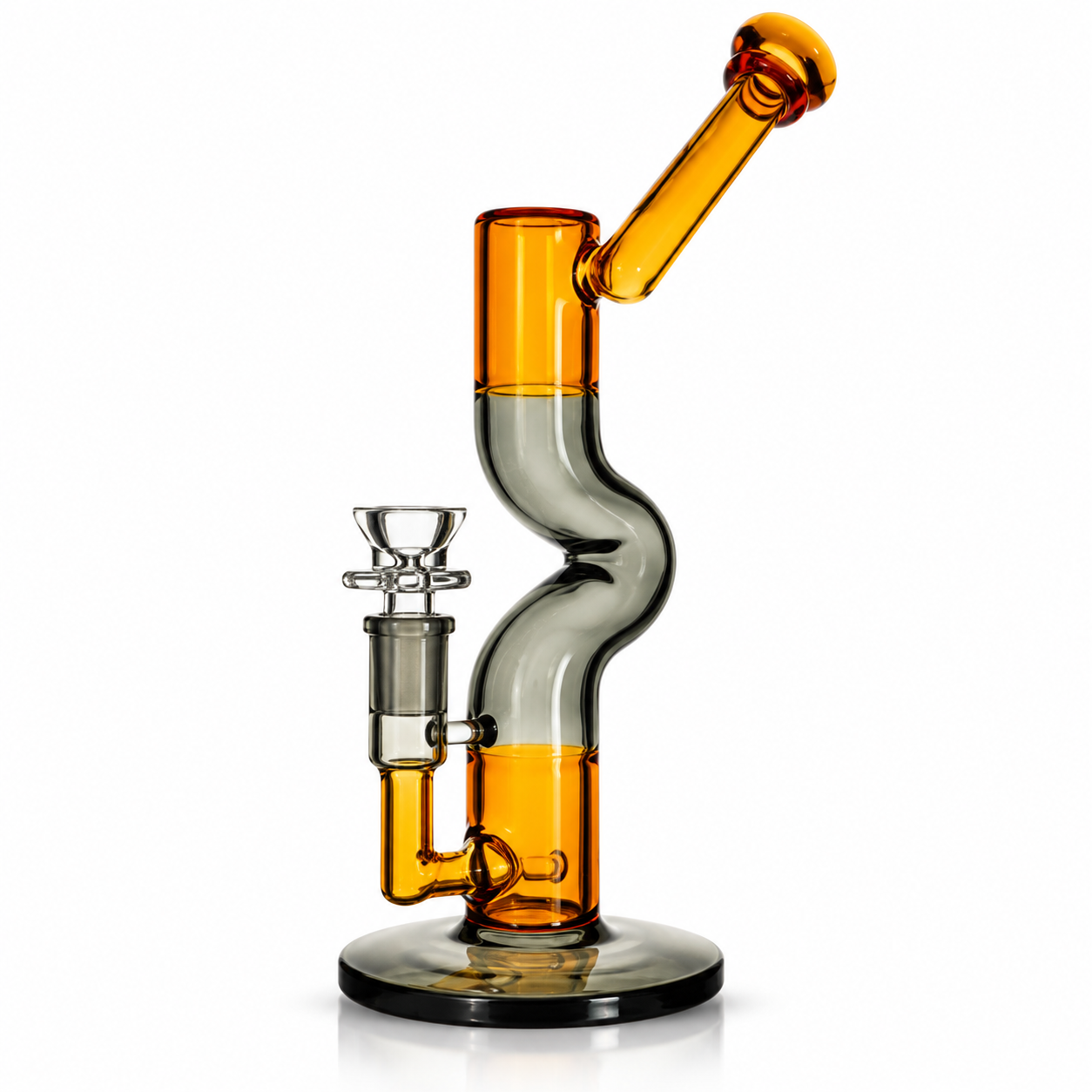 🇺🇸Phoenix Star - HF112 Phoenix Zong Bubbler Bong with Inline Perc 玻璃水煙壺(24CM)
