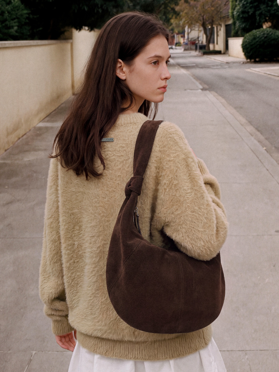 FOLNUA AMANT HOBO BAG SUEDE