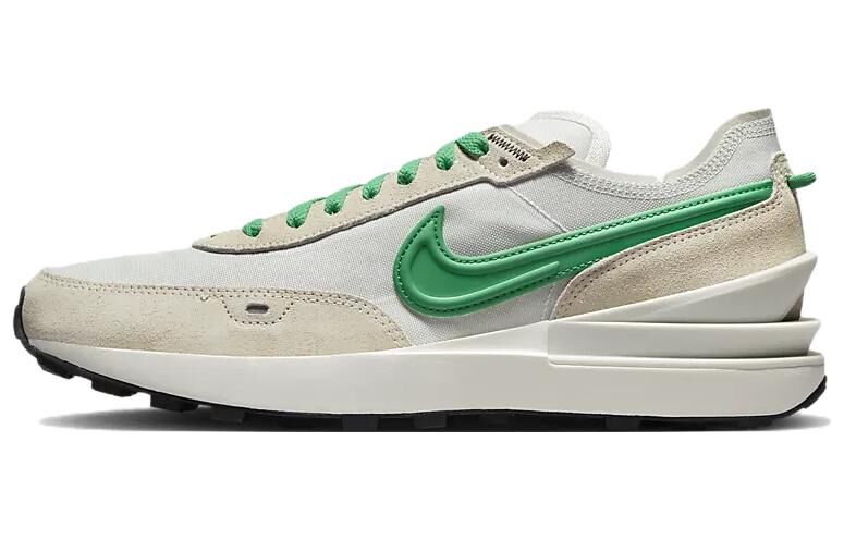 【代購】Nike Waffle One SE Low top Casual Shoes Men's White Green DV0810-001