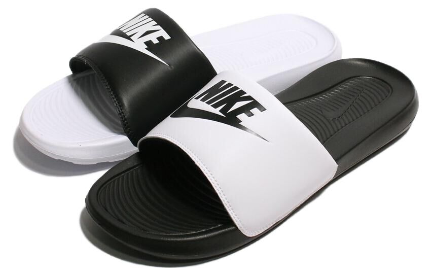 【代購】Nike Victori One Slide 'White Black' Women's DD0228-100