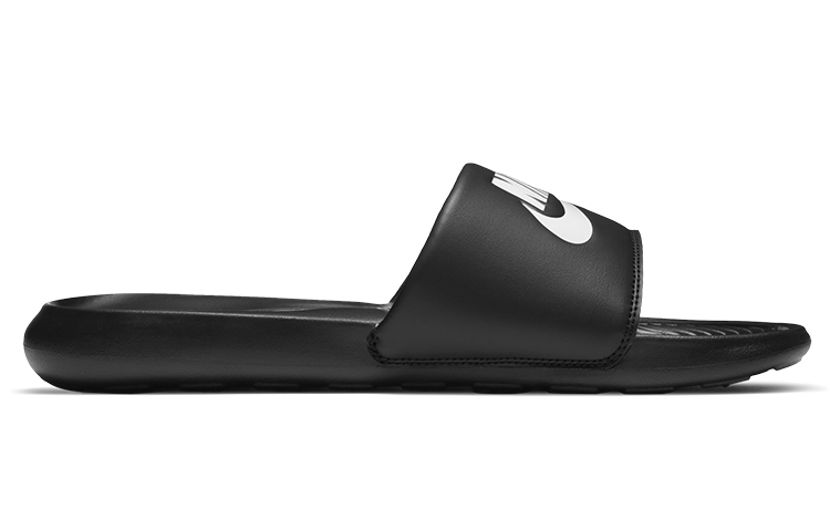【代購】Nike Victori One Rubber Slide Slippers Men's Black White CN9675-002