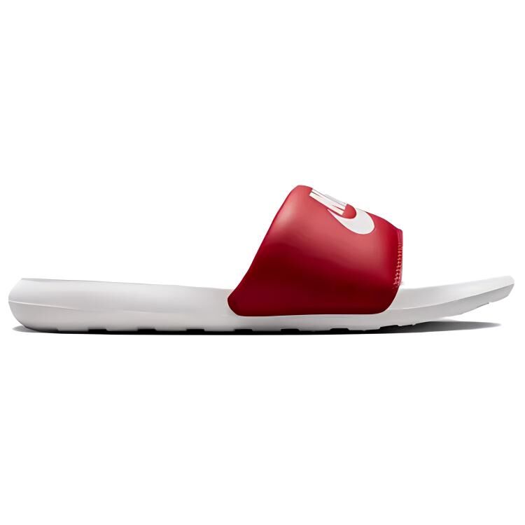 【代購】Nike Victori One Abrasion Resistant Slip Resistant Slip Resistant Slide Slippers Men's White Red CN9675-601