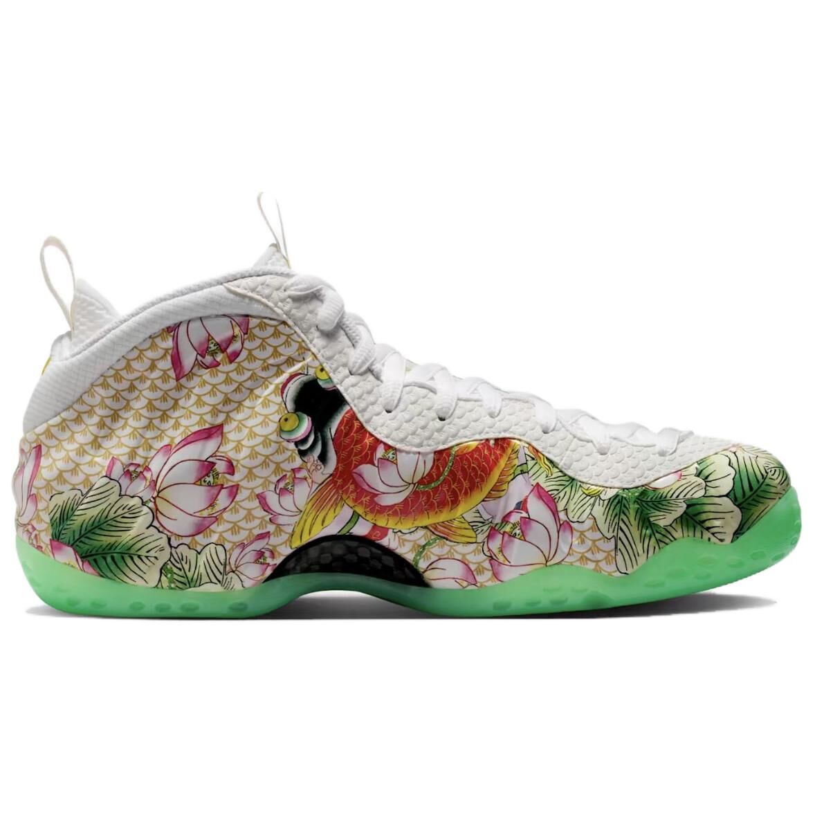 【代購】Nike Foamposite One High top Basketball Shoes Men's White IR2078-100