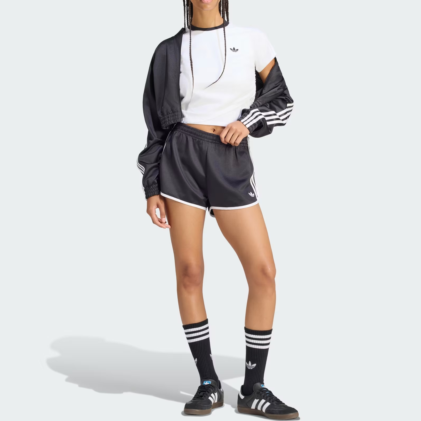 【代購】Adidas Originals X Jennie T Shirts Unisex White Crew Neck Moderate LD4968
