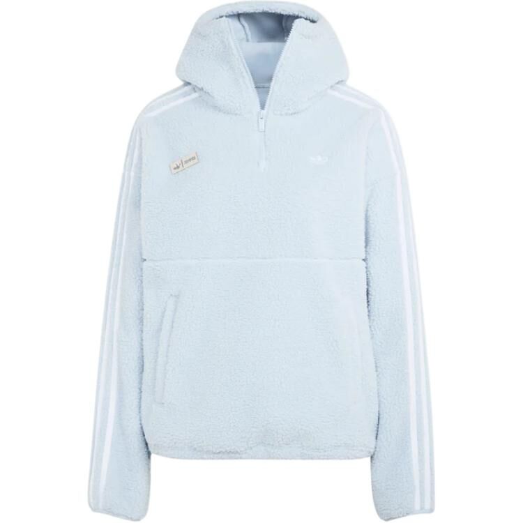 【代購】Adidas Originals X Jennie Sweatshirts Unisex Blue Hooded Non Detachable Moderate Other LD8925
