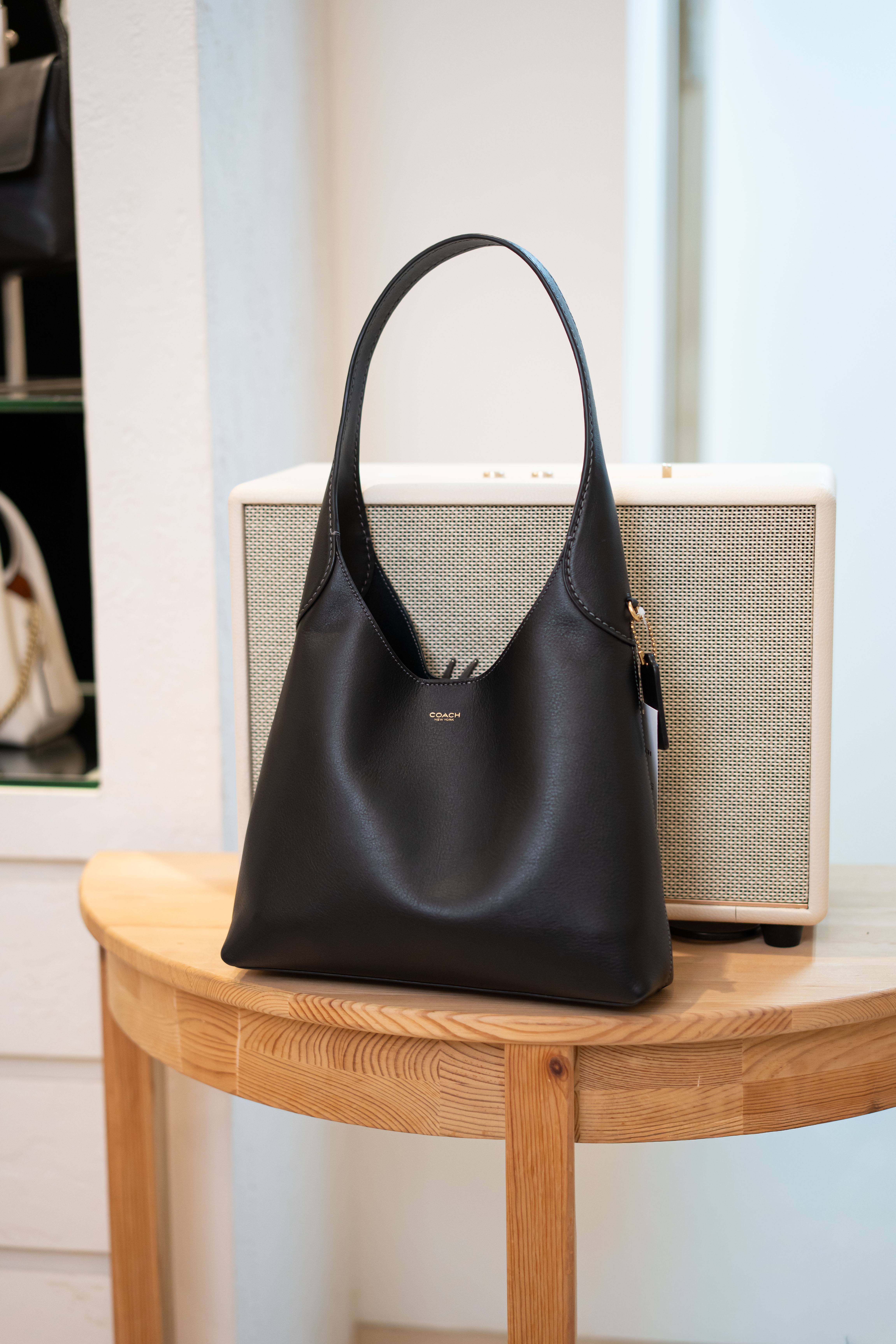 Coach Brooklyn black 28 單肩袋 腋下袋