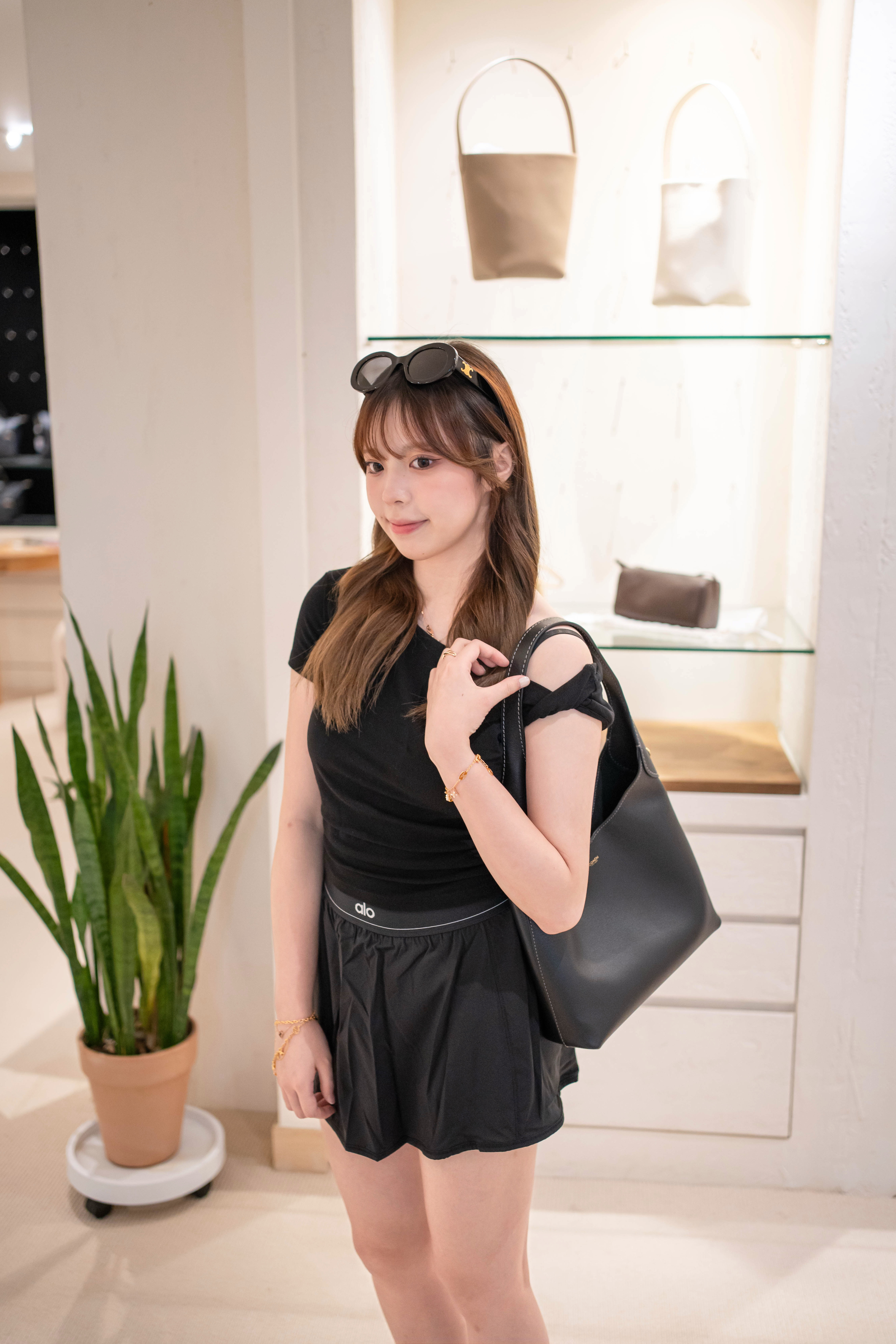 Coach Brooklyn black 28 單肩袋 腋下袋