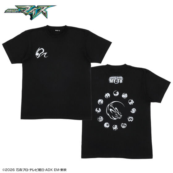 257860 Pbandai 預訂 2026/11月 仮面ライダーマイス シルクプリントTシャツ