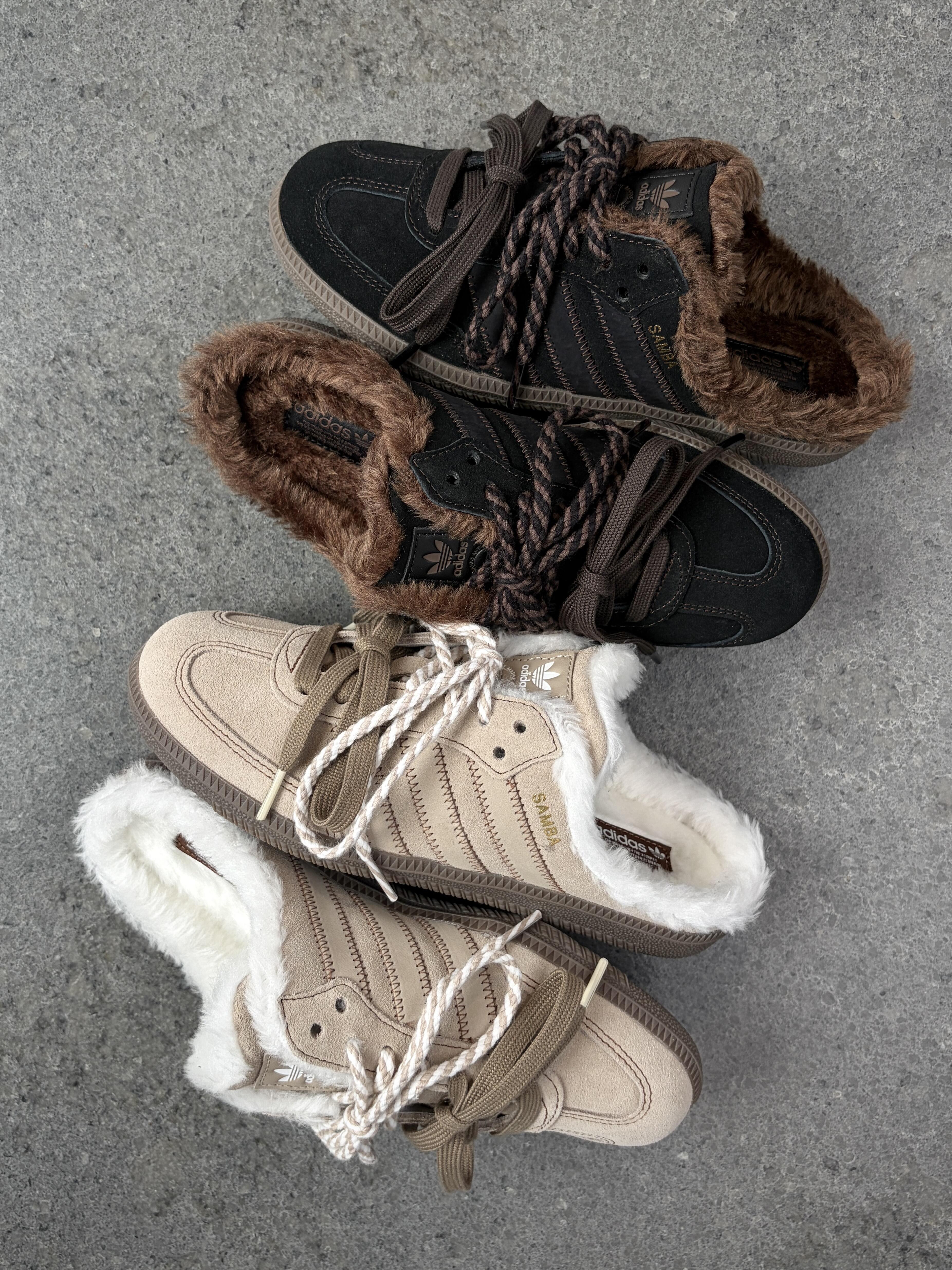 【預購】Adidas 秋冬新款 Samba Mule 毛絨「Fur-Lined」千金 Miu Miu風 穆勒 懶人鞋