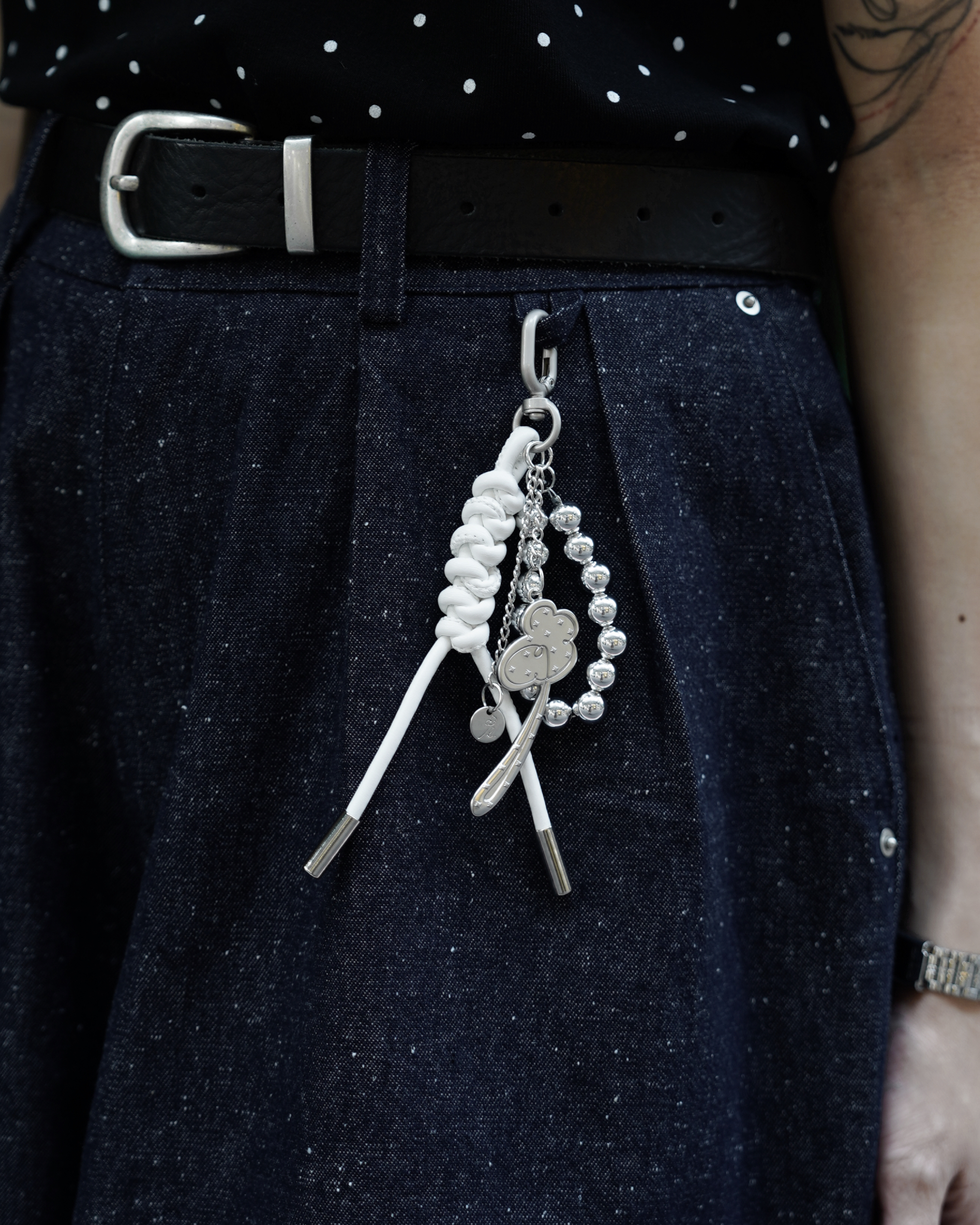 【 Kiki.co made 】Little Kiki.co Bloom Charm - Ivory「ＫＩＫＩＣＯ ＭＡＤＥ滿５００加購品，未達標不出貨」