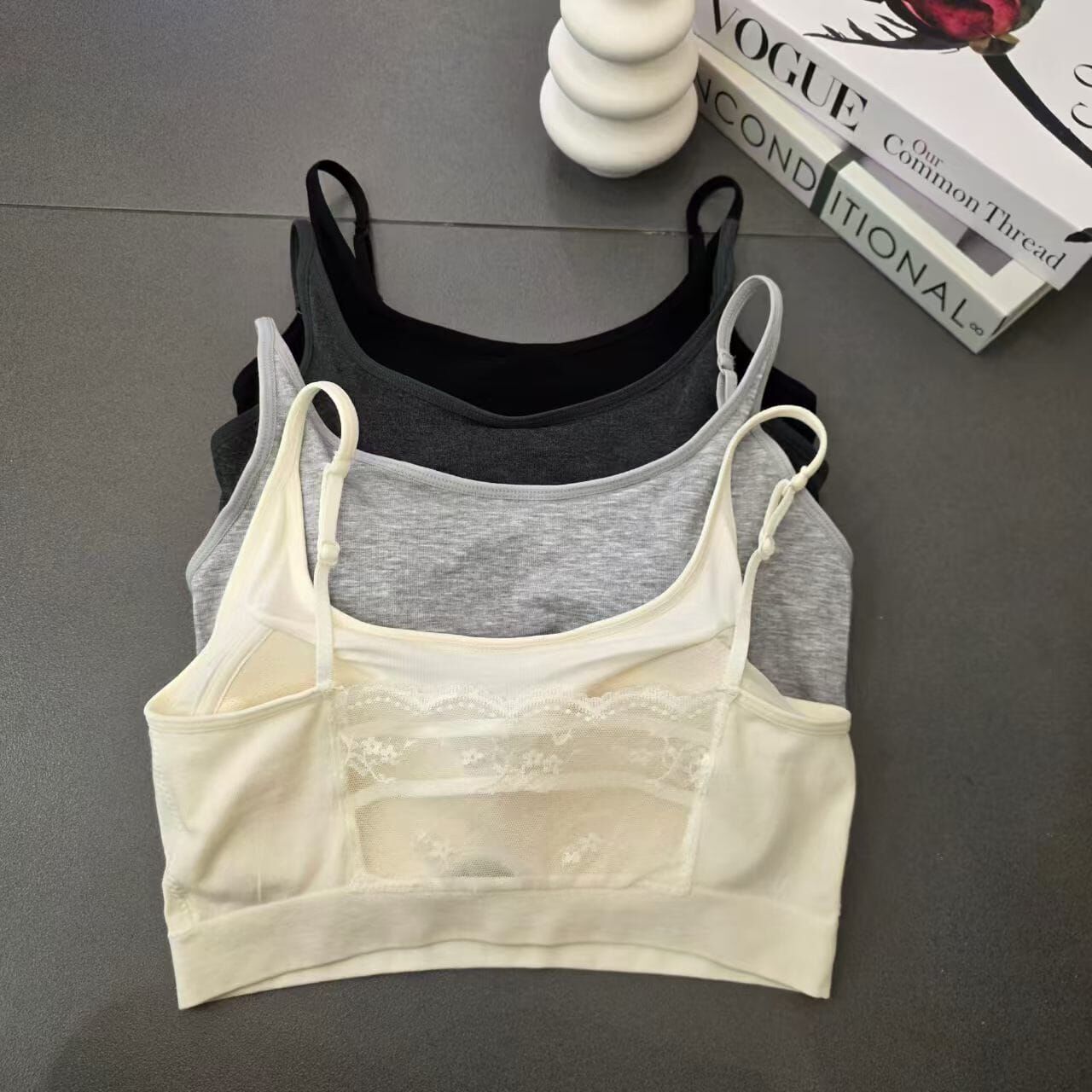 FL7136 蕾絲美背Bra Top