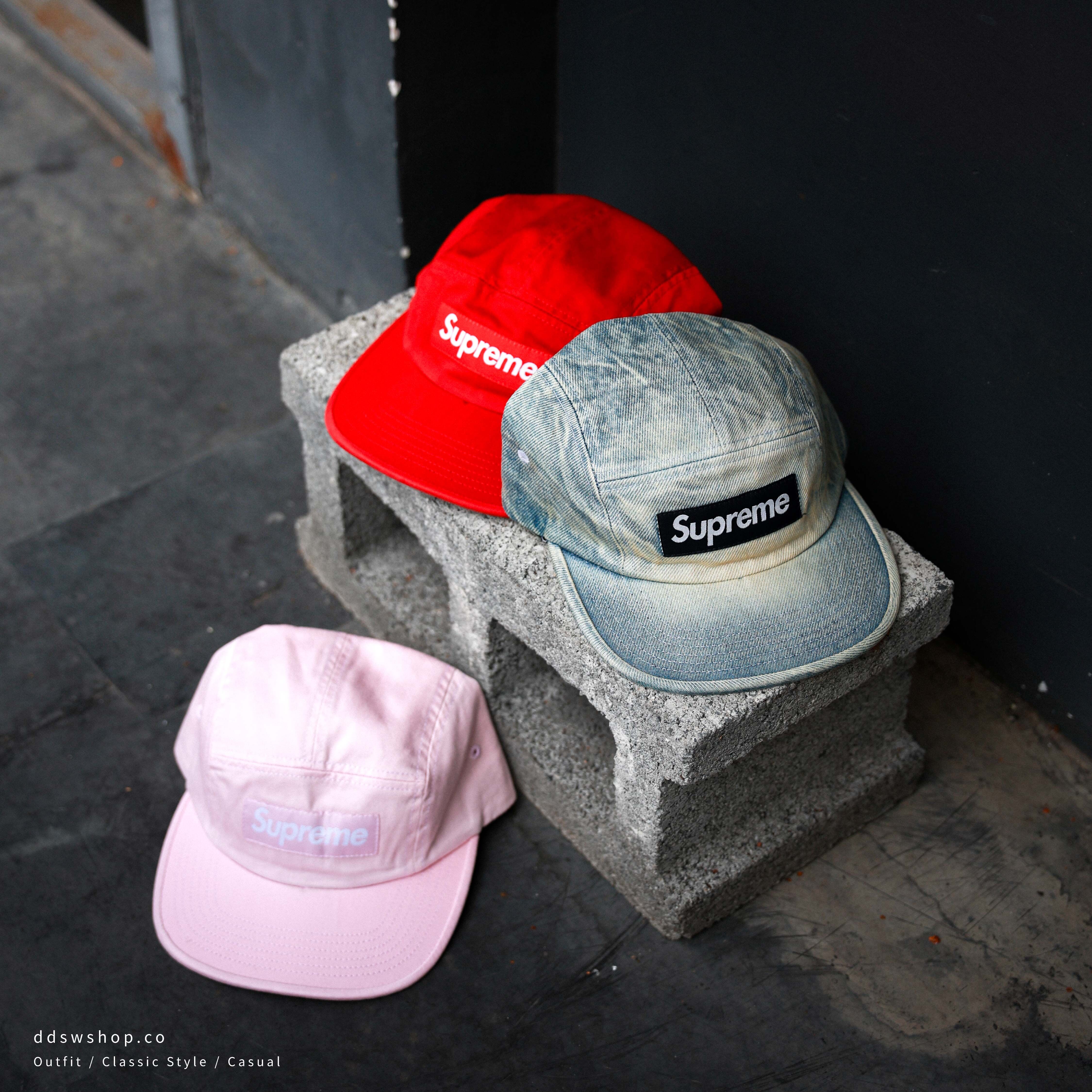 Supreme 26FW水洗Painted五分割帽