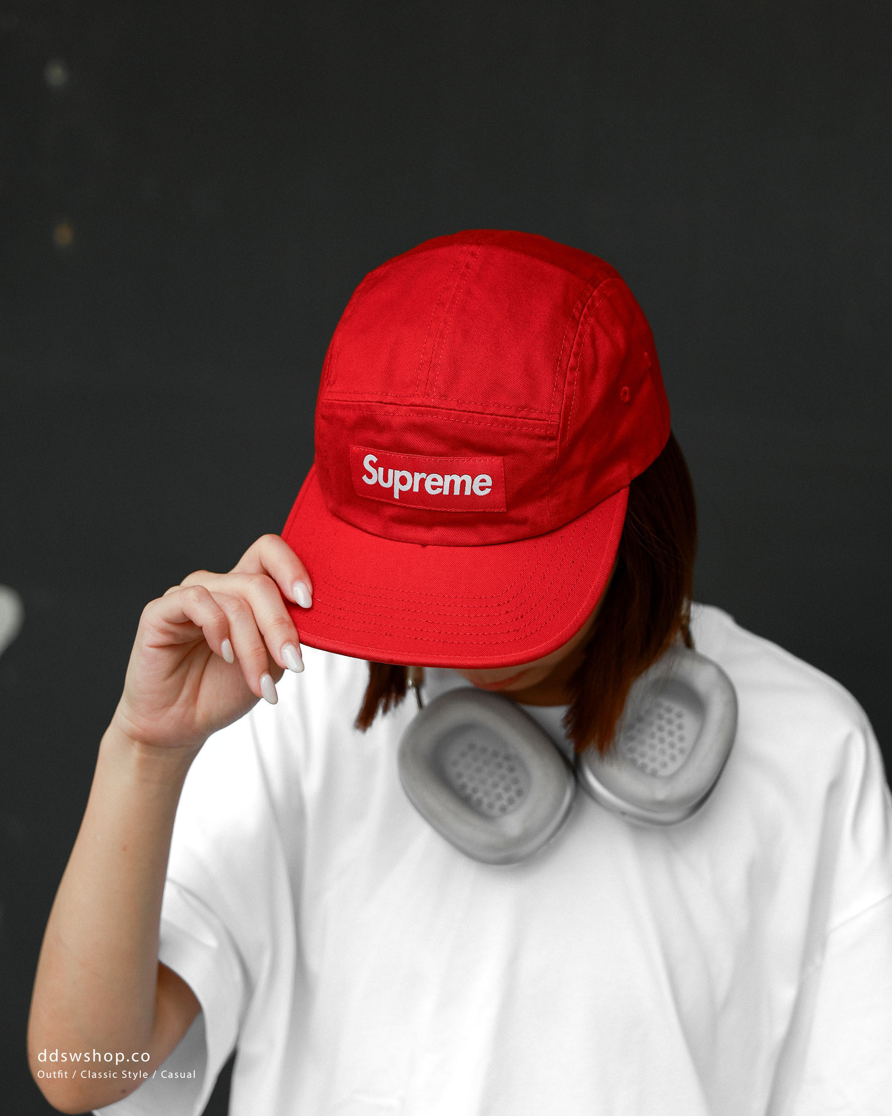 Supreme 26FW水洗Painted五分割帽