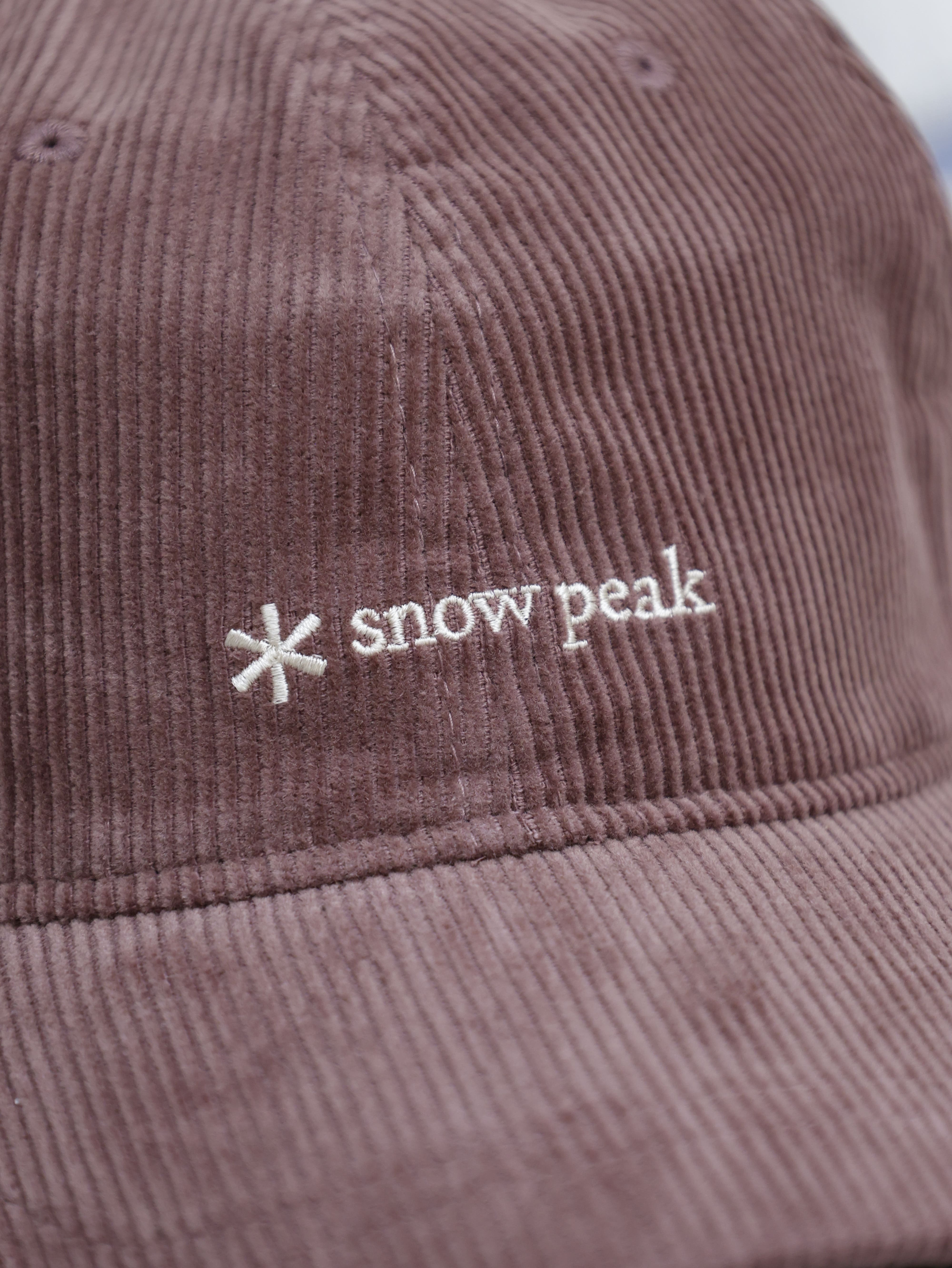 Snow Peak 燈芯絨 棒球帽 S26FUFBC63