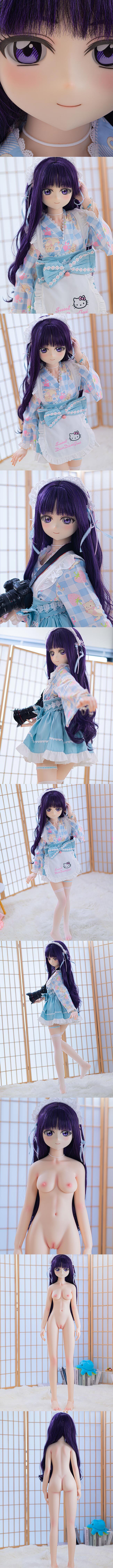 魔物姬娃娃 135cm 小胸 知知 矽膠頭+矽膠身體 mwgirl acg cartoon anime silicone sex doll