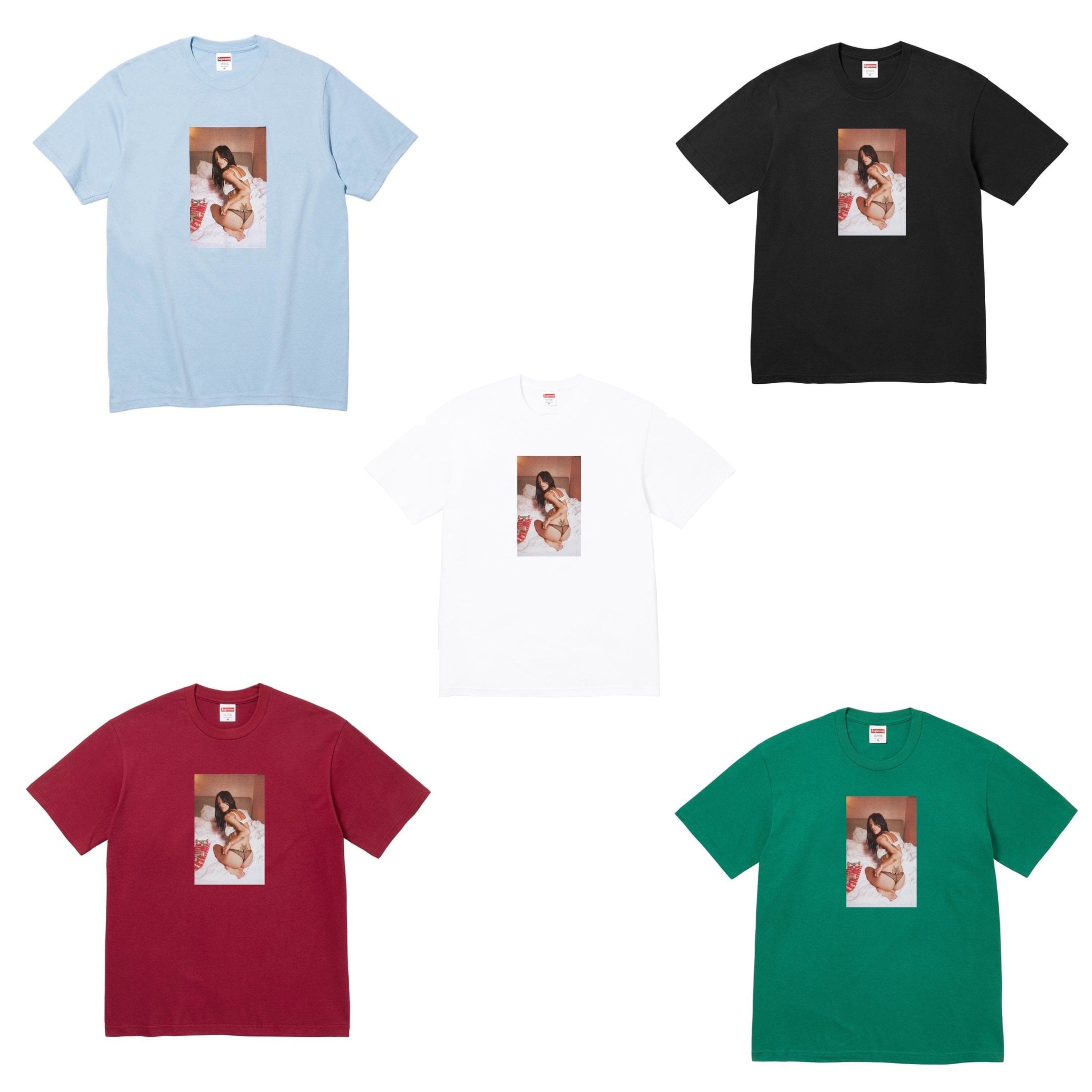 2026AW   Supreme Larry Clark Neighbor Tee 聯名 照片 女人 短T 現貨