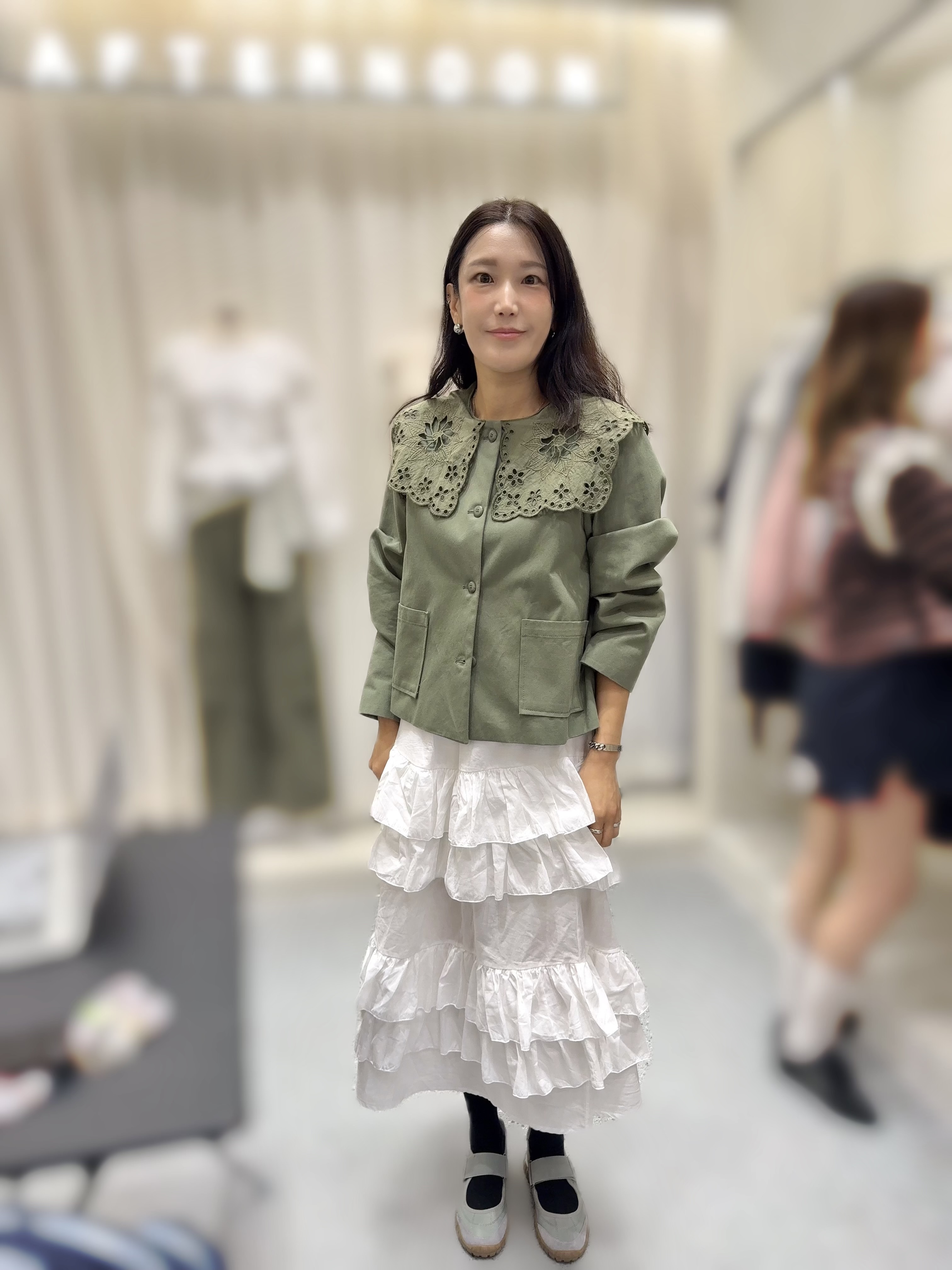 AF25   橡根裙  腰23-40 HIP43 長33 $549