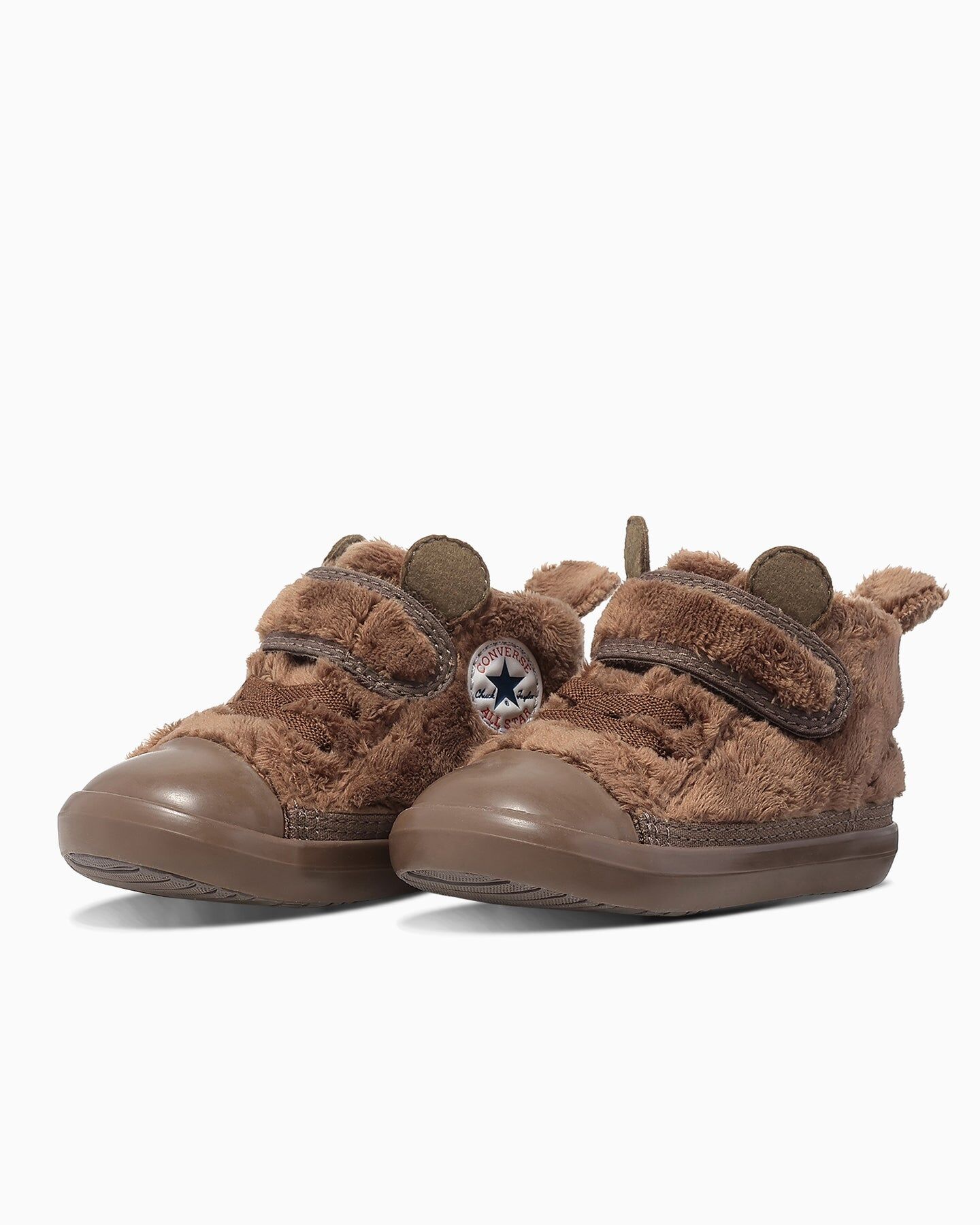 預購┃日本 CONVERSE BABY ALL STAR BOAKUMA V-1 熊熊 魔鬼氈 摩卡棕