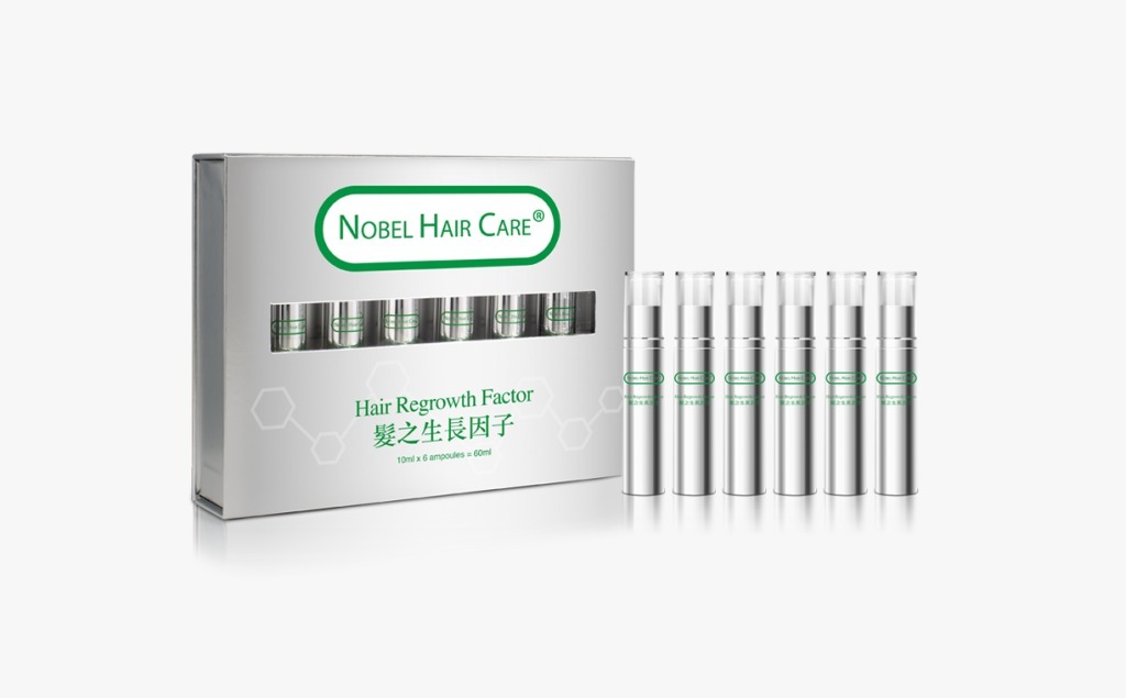 0922NH03-NOBEL-HAIR-髮之生長因子1.0 (2倍濃縮度) 15ml/支 x 6支 /盒 [買2送1 平均$1998.6／盒] (A3)