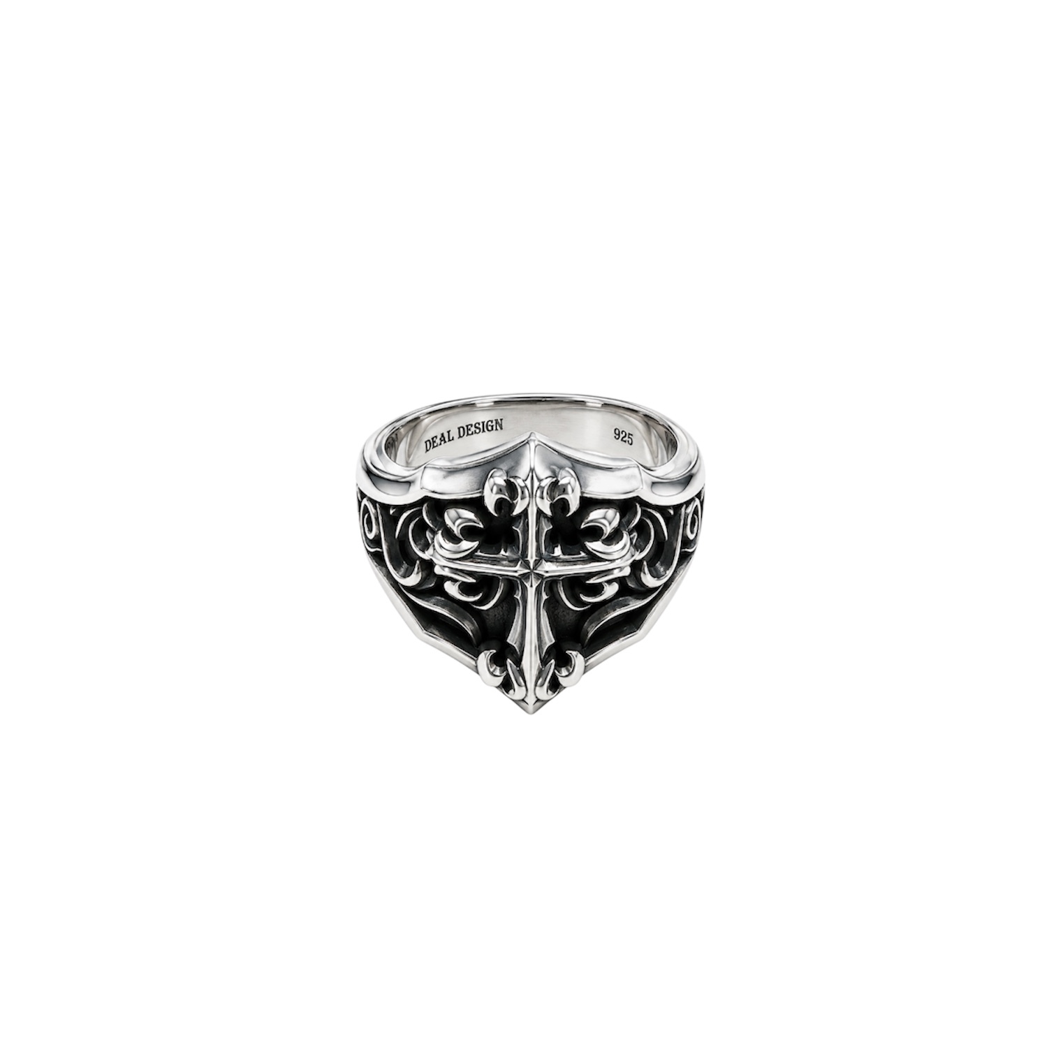 Deal Design - GL Cross 經典十字925純銀戒指