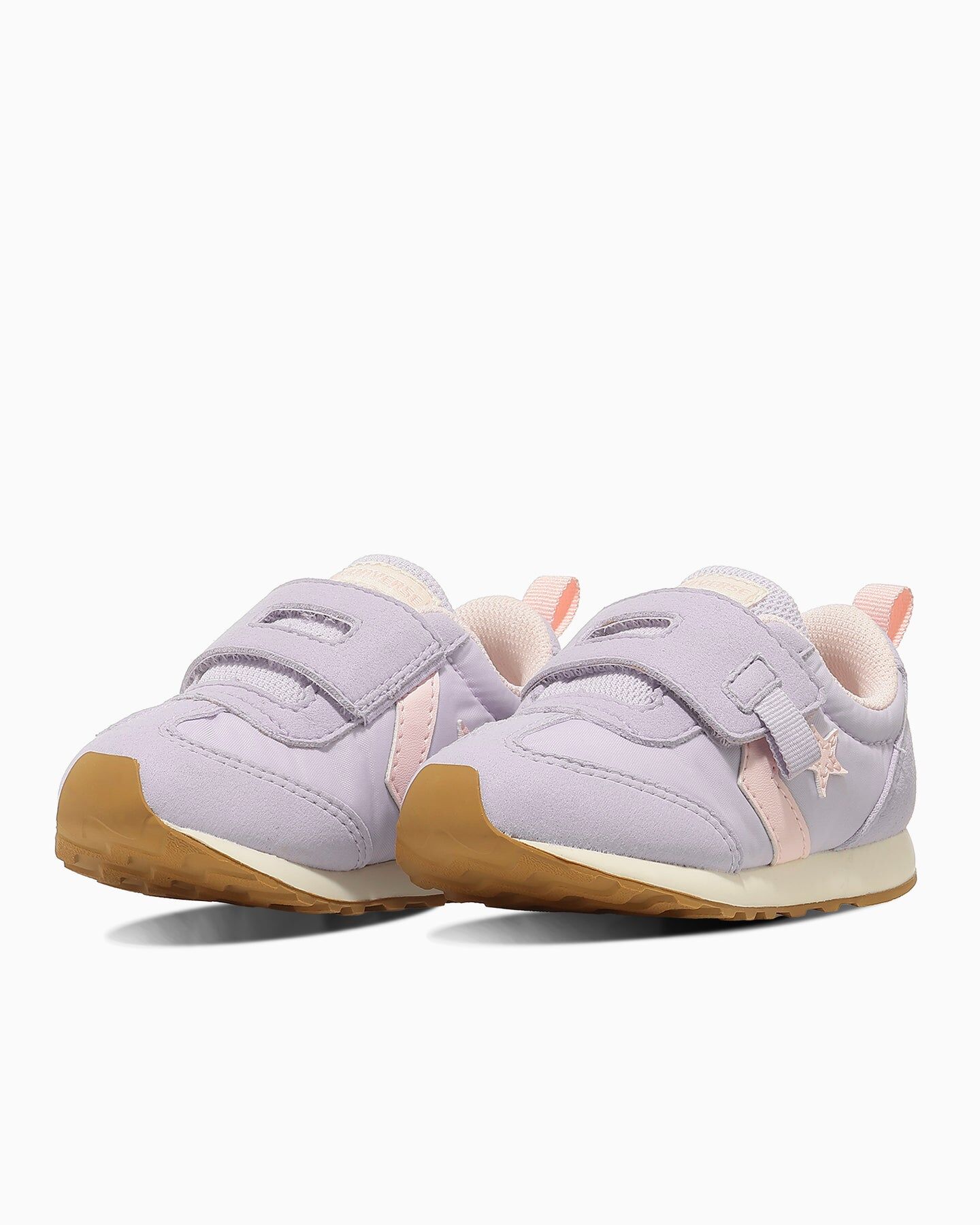 預購┃日本 CONVERSE BABY SF  寶寶 魔鬼氈 休閒鞋 粉紫色