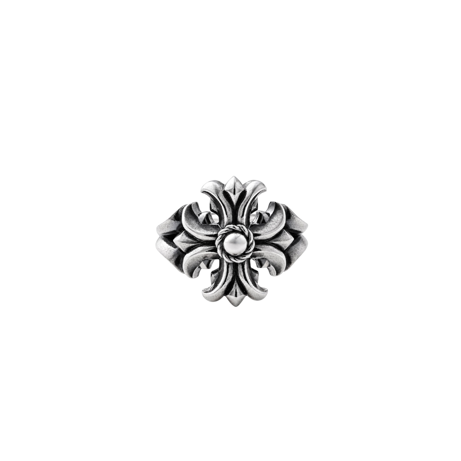 Deal Design -Barbed Cross 帶刺十字架925純銀戒指