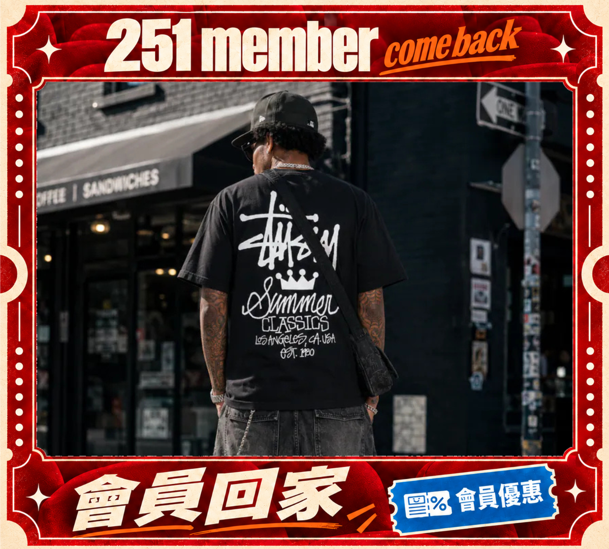 <現貨>STUSSY SUMMER CLASSICS TEE 26SS 夏日 皇冠 美式 塗鴉 短T
