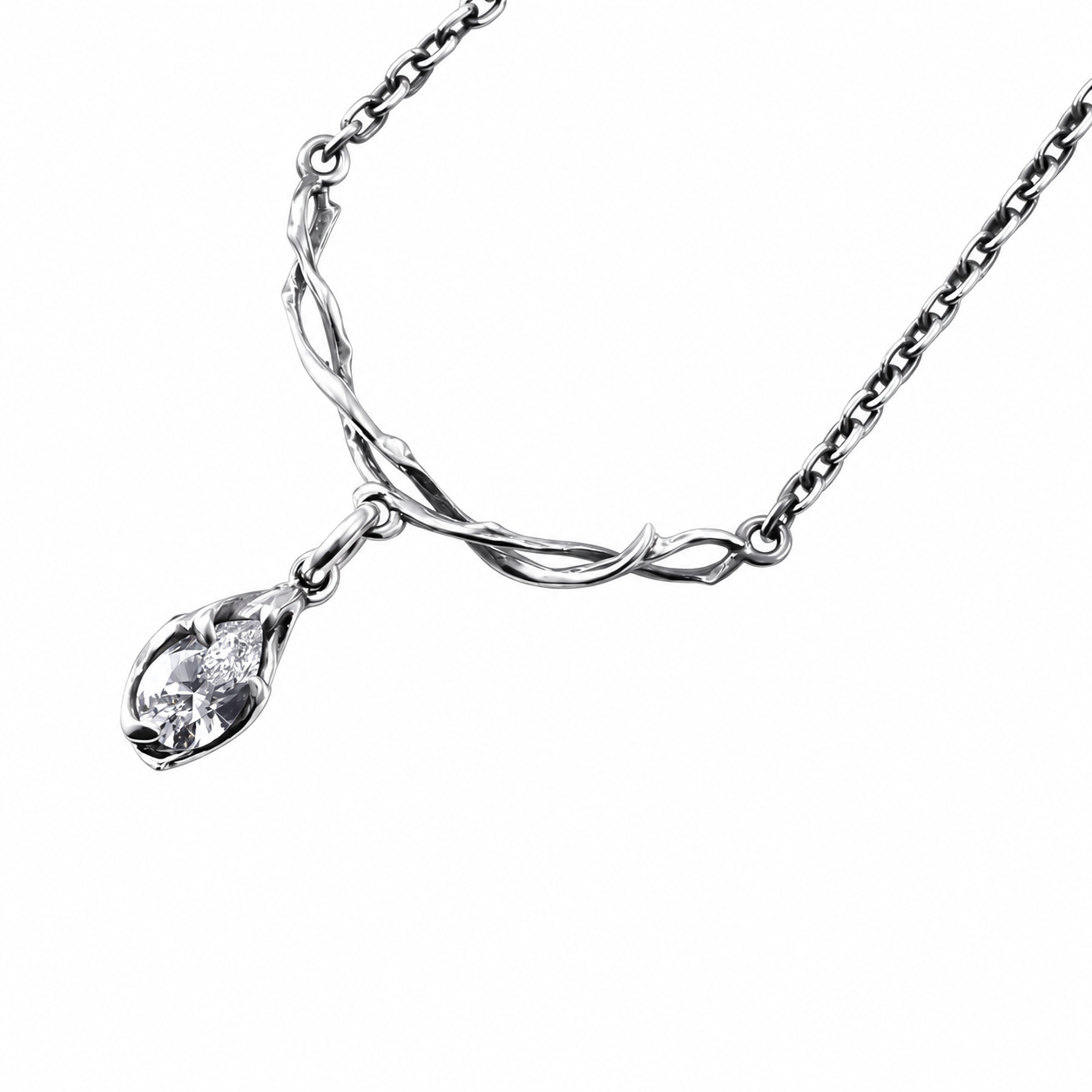 Deal Design - Bend Rose Choker 扭曲玫瑰項鍊