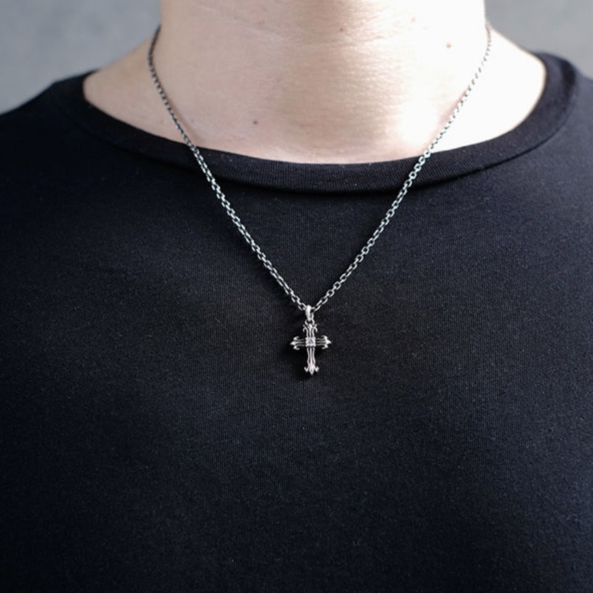 Deal Design - Overlap Cross 925純銀項鍊吊墜